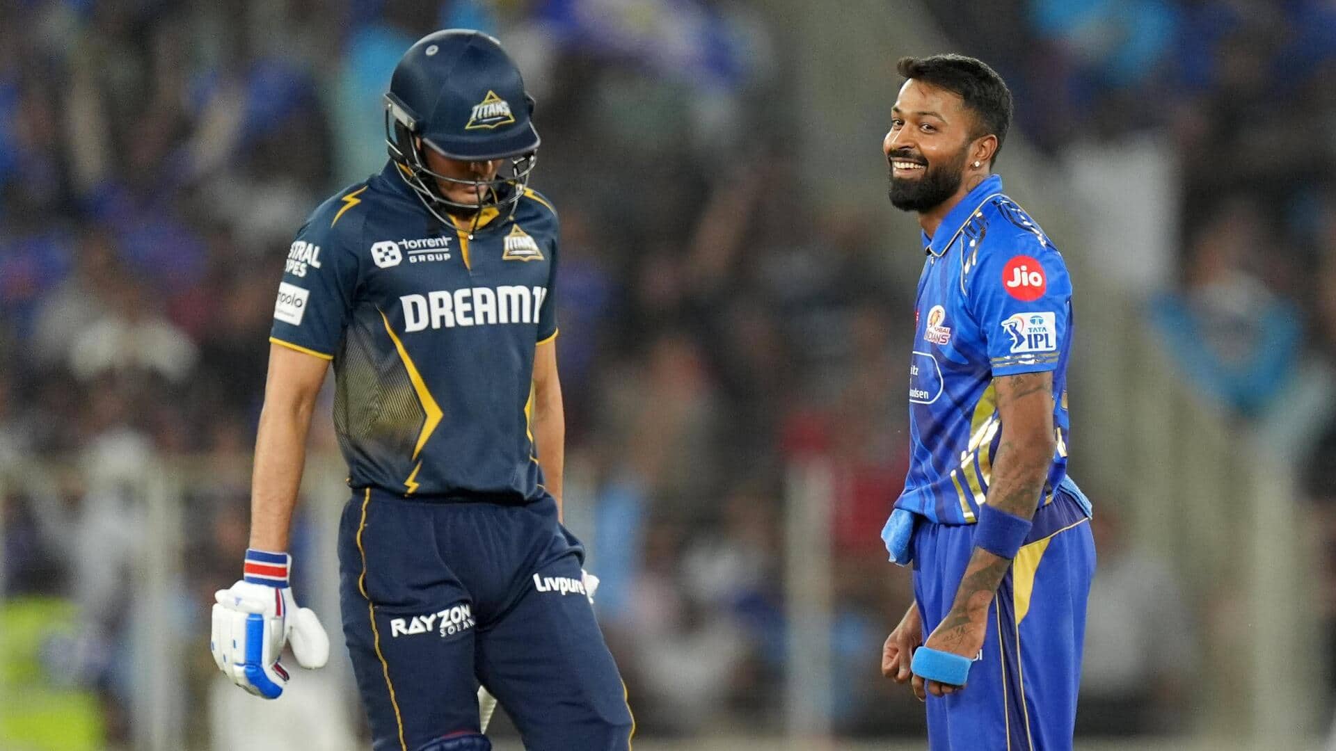 IPL 2025, एलिमिनेटर: GT और MI का एक-दूसरे के खिलाफ कैसा रहा है प्रदर्शन? जानिए आंकड़े IPL 2025, एलिमिनेटर: GT और MI का एक-दूसरे के खिलाफ कैसा रहा है प्रदर्शन? जानिए आंकड़े