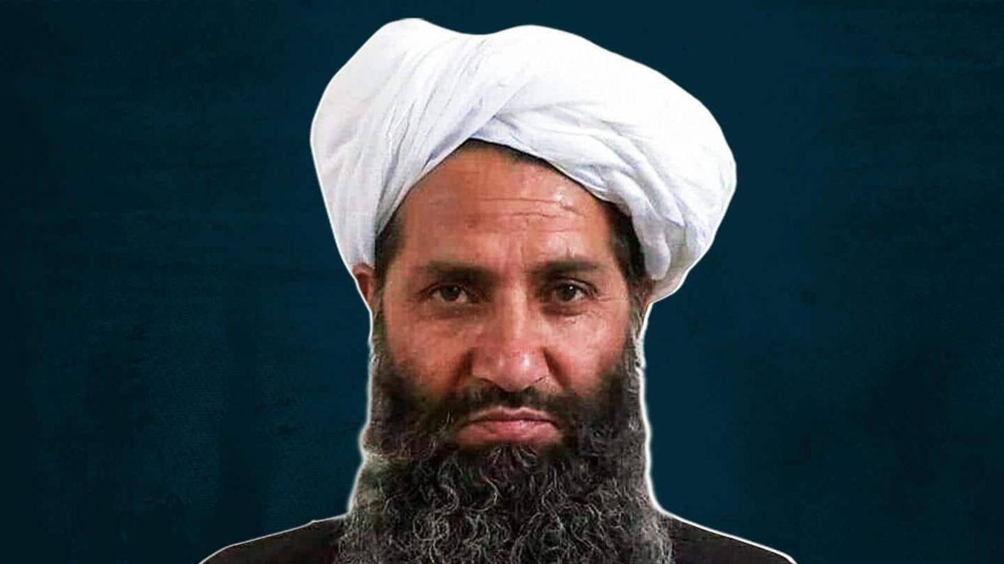 अफगानिस्तान: मौत की आशंकाओं के बीच सार्वजनिक तौर पर नजर आया तालिबान प्रमुख हिब्तुल्लाह अखुंदजादा