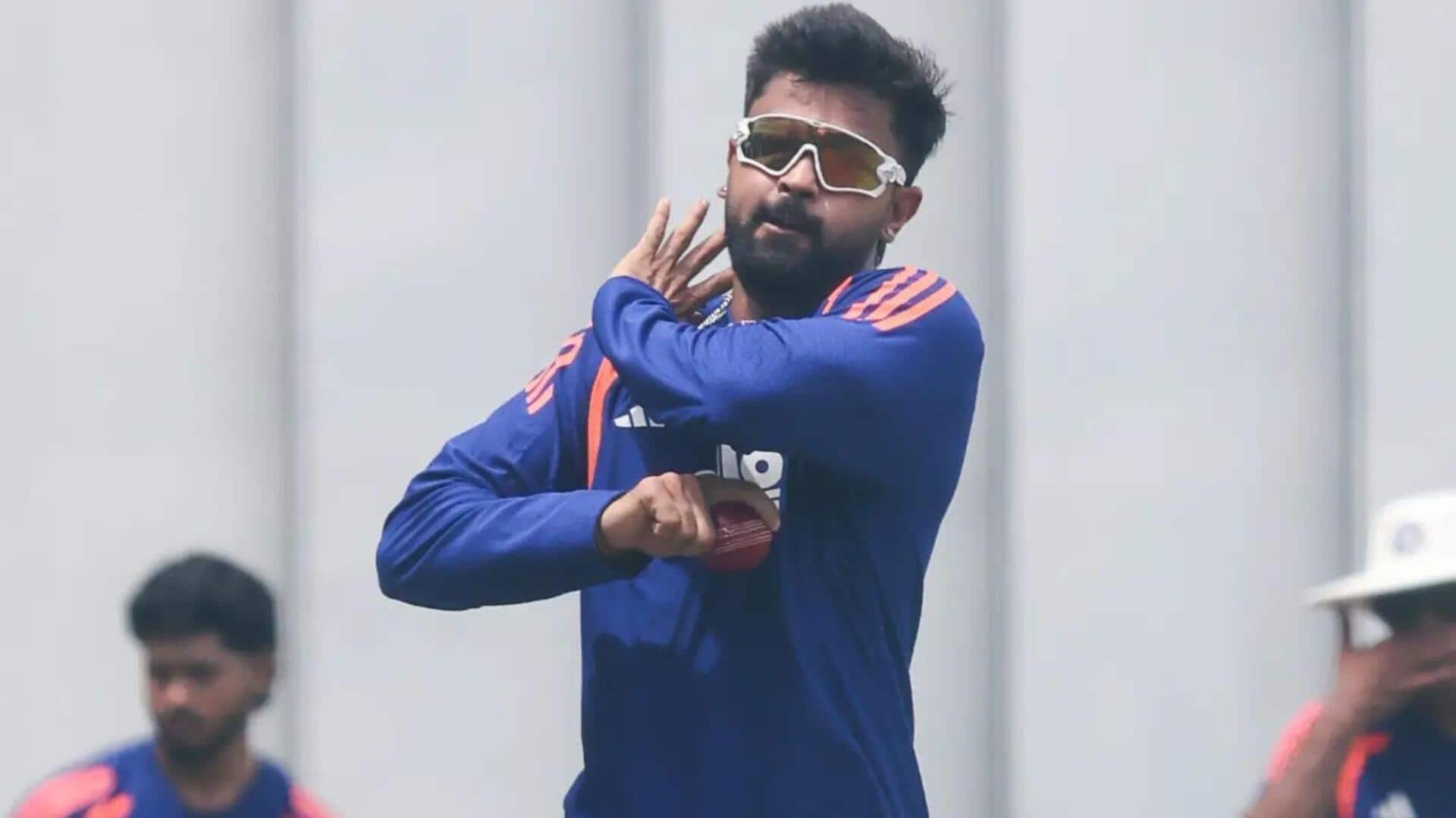 कोलंबो टेस्ट: सारांश जैन ने जमकर बहाया पसीना, कुलदीप यादव अभ्यास सत्र से रहे अनुपस्थित