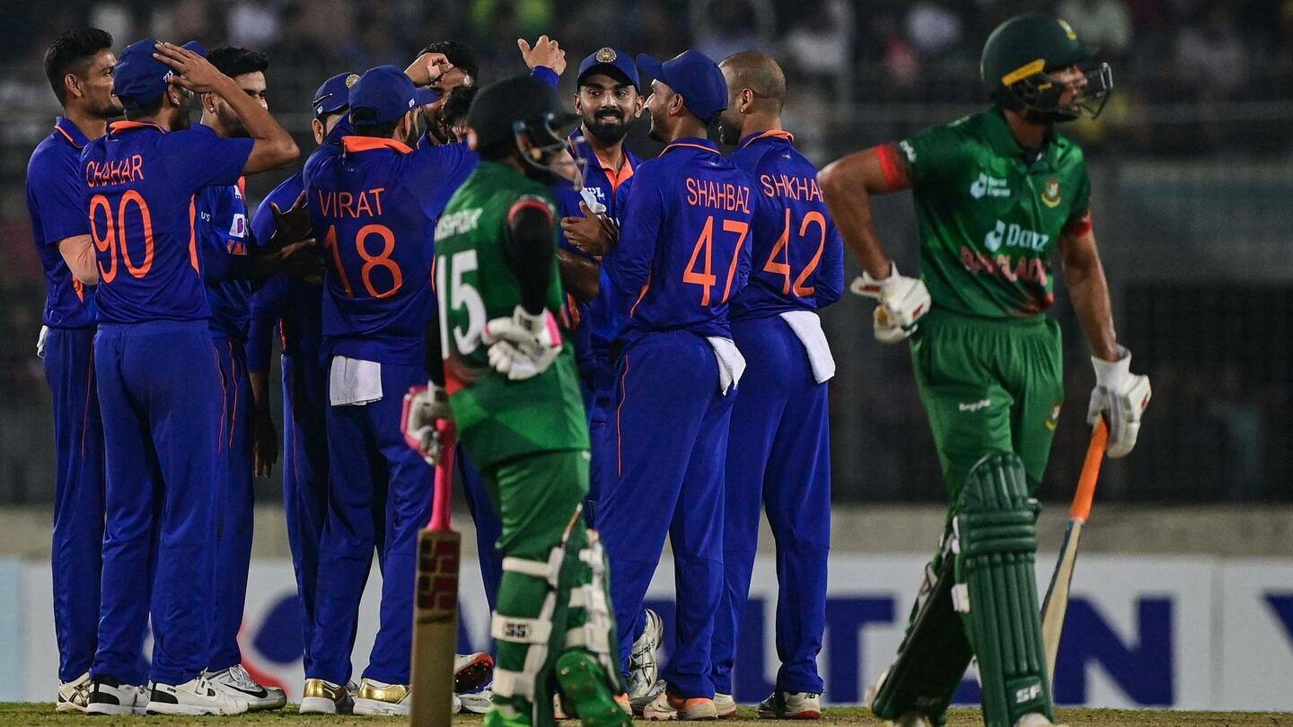 बांग्लादेश ने पहले वनडे में भारत को एक विकेट से हराया, मैच में ये बने रिकॉर्ड्स