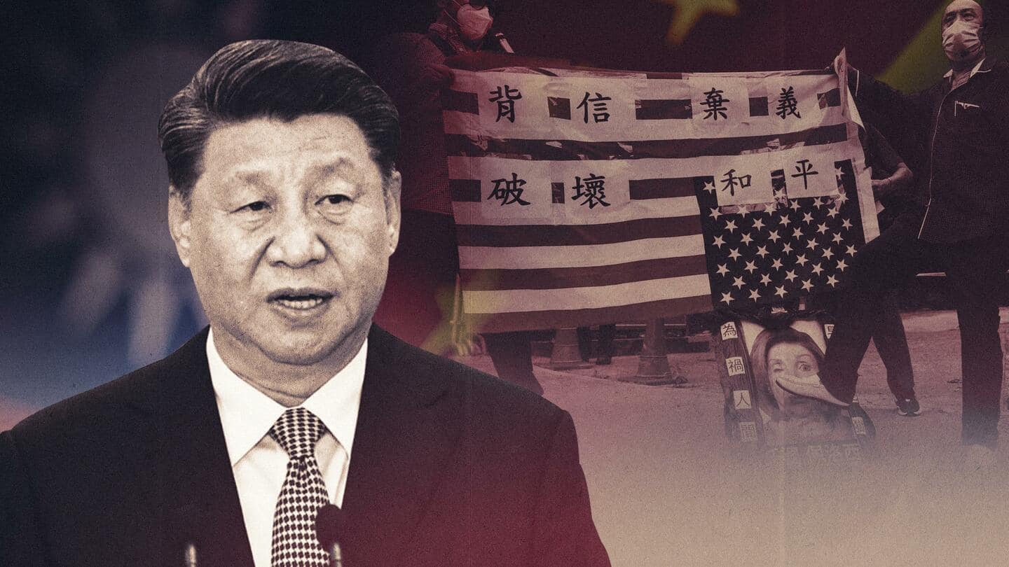 नैंसी की यात्रा से चीन ने ताइवान को घोषित किया 'खतरे का क्षेत्र', कई प्रतिबंध लगाए