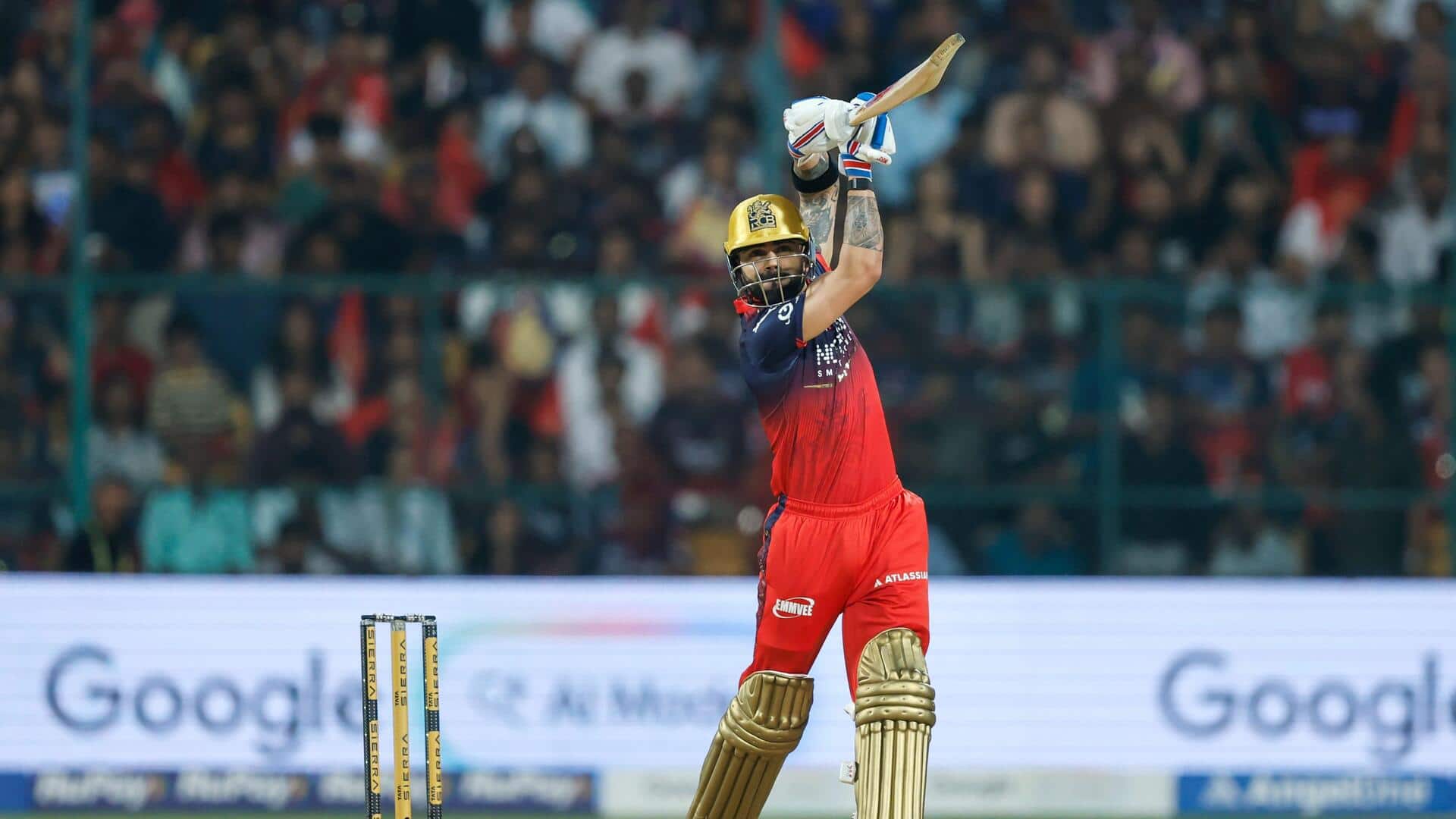 IPL: चिन्नास्वामी स्टेडियम में 100+ छक्के लगाने वाले बल्लेबाज