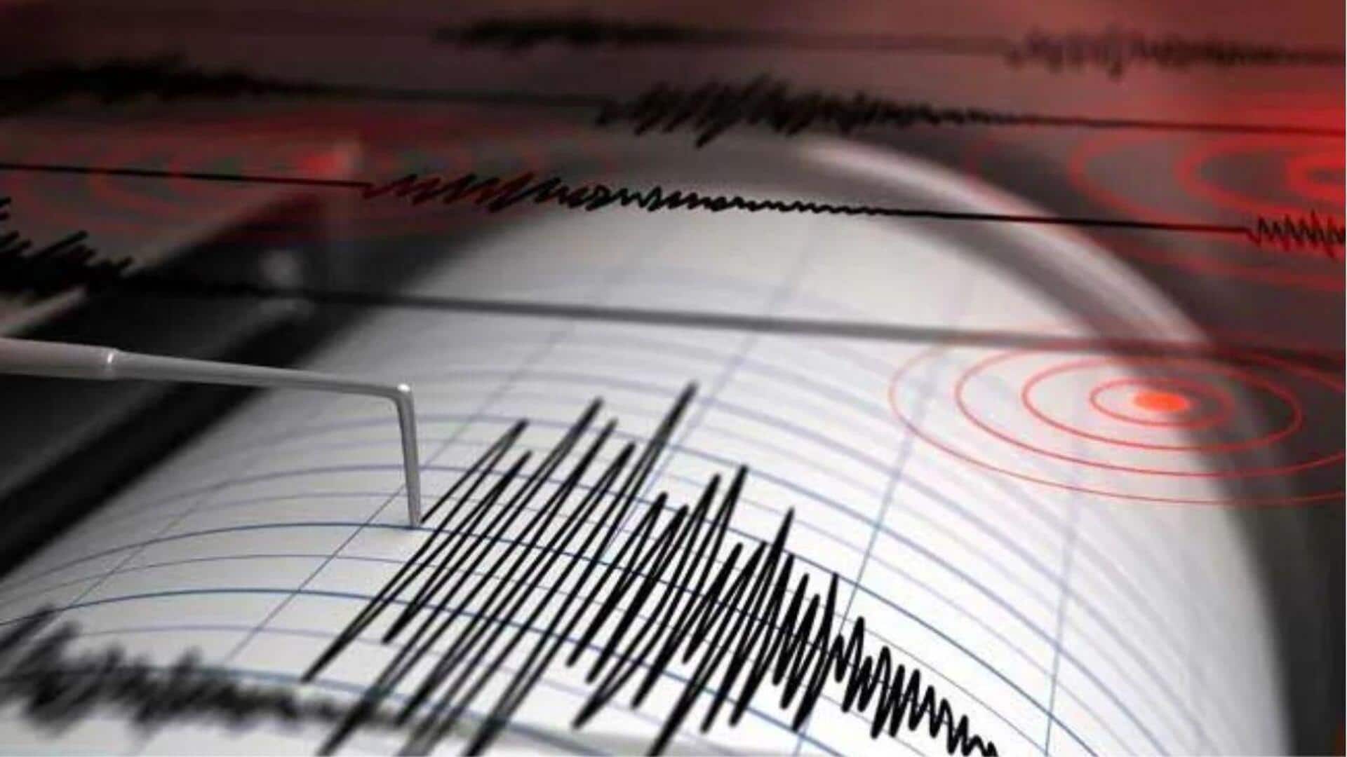 बांग्लादेश में आया 4.0 की तीव्रता वाला भूकंप, मेघालय में भी महसूस हुए झटके बांग्लादेश में आया 4.0 की तीव्रता वाला भूकंप, मेघालय में भी महसूस हुए झटके