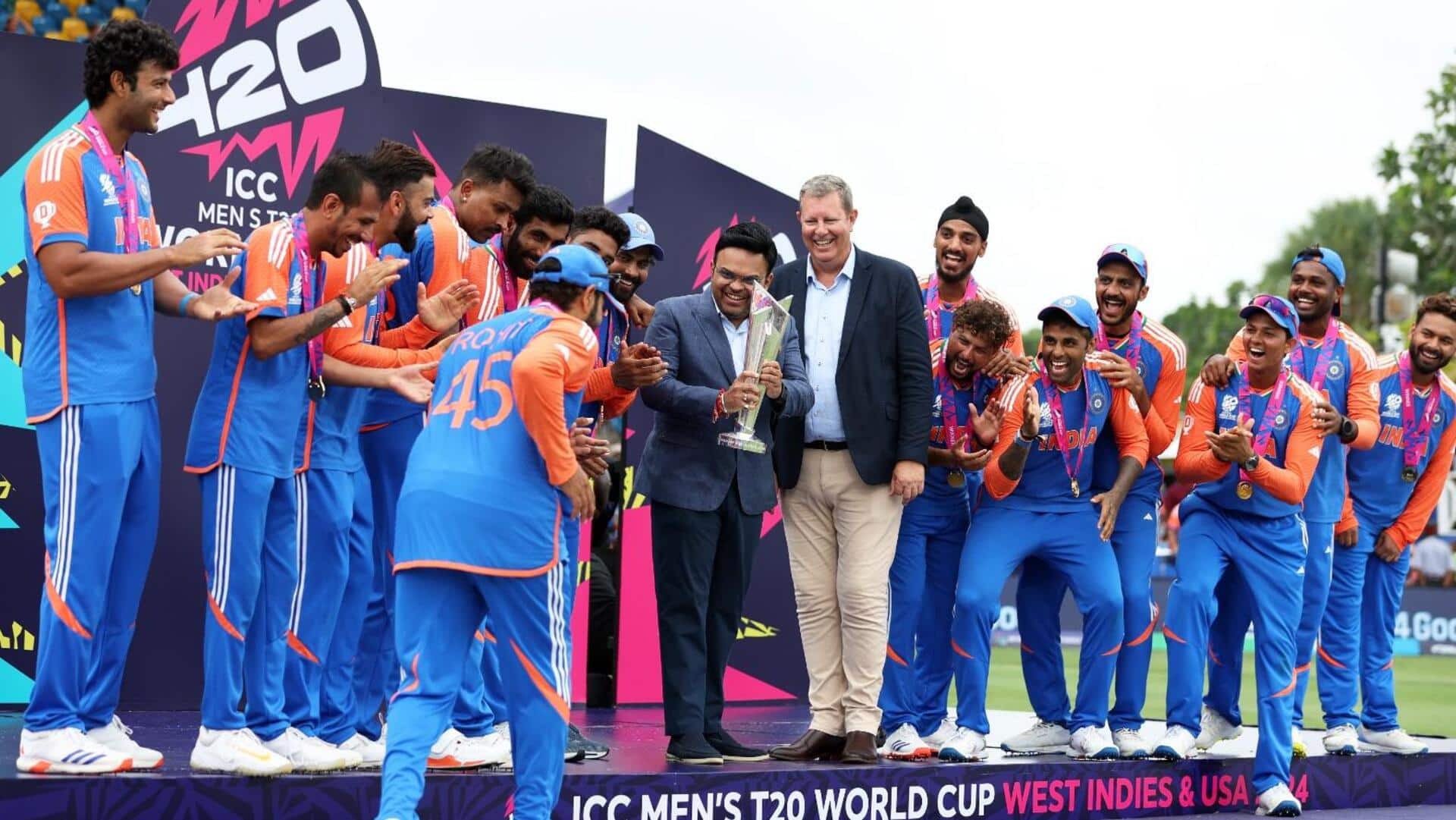 टी-20 विश्व कप विजेता भारतीय क्रिकेट टीम की 'विजय परेड' कहां देखें लाइव?