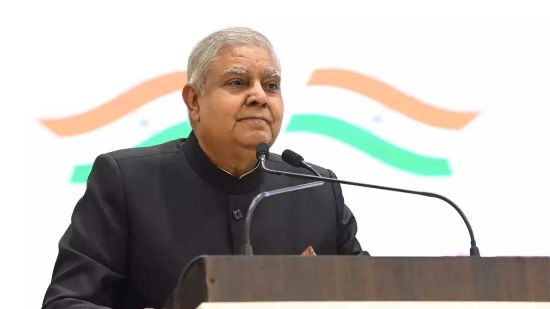 पूर्व उपराष्ट्रपति जगदीप धनखड़ 2 बार हुए बेहोश, दिल्ली AIIMS में भर्ती कराया गया