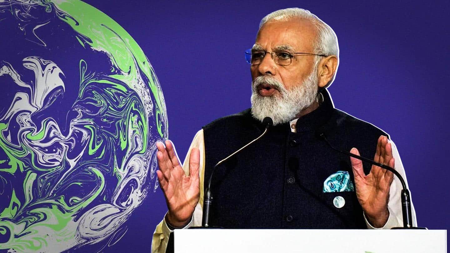 COP26: प्रधानमंत्री मोदी का बड़ा ऐलान- 2070 तक नेट जीरो का लक्ष्य हासिल कर लेगा भारत