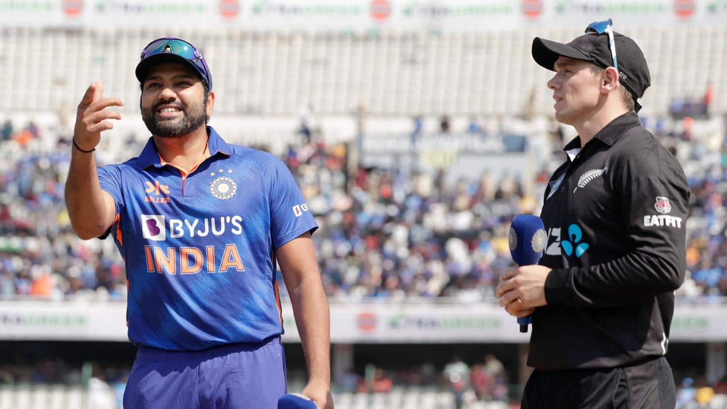 पहला वनडे: भारत ने न्यूजीलैंड के खिलाफ टॉस जीतकर किया बल्लेबाजी का फैसला, जानिए प्लेइंग इलेवन