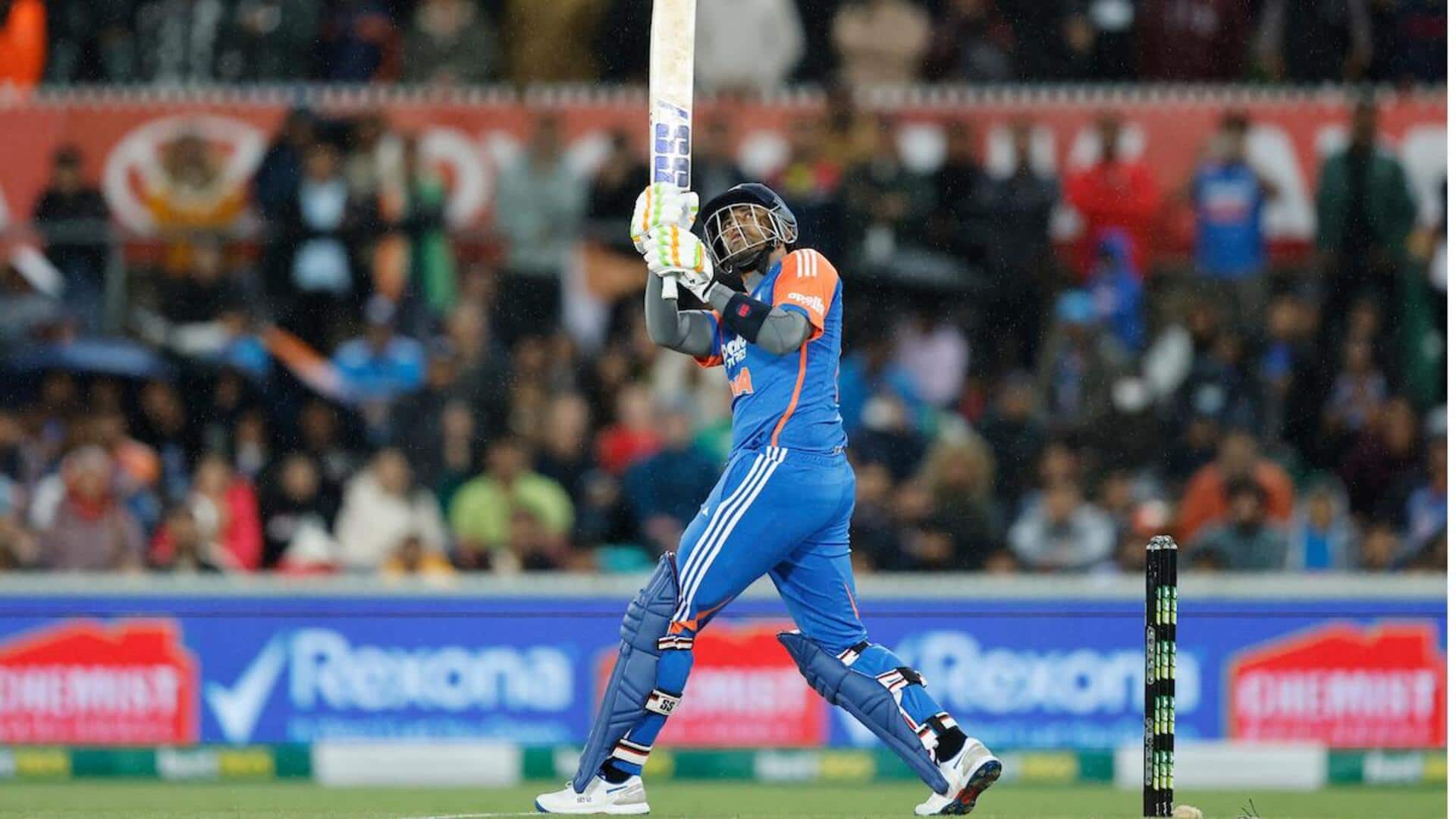 सूर्यकुमार यादव ने टी-20 अंतरराष्ट्रीय में पूरे किए 150 छक्के, रोहित के बाद दूसरे भारतीय बने सूर्यकुमार यादव ने टी-20 अंतरराष्ट्रीय में पूरे किए 150 छक्के, रोहित के बाद दूसरे भारतीय बने