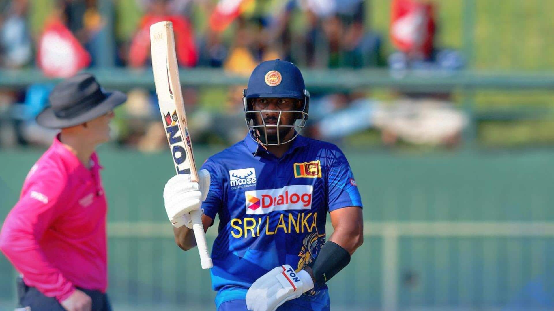 श्रीलंका बनाम अफगानिस्तान: अविष्का फर्नांडो ने जड़ा छठा वनडे अर्धशतक, पूरे किए 1,000 रन