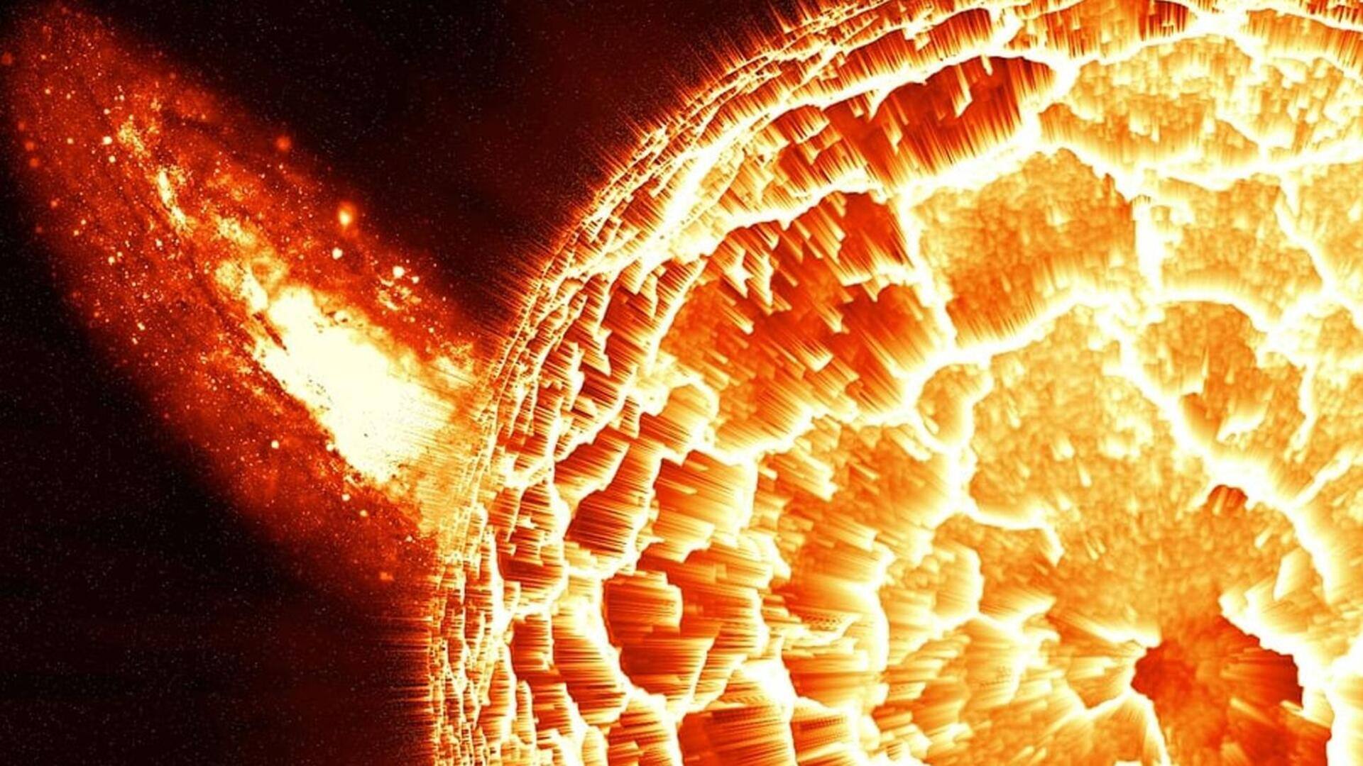सूर्य पर दिखे 2 नए सनस्पॉट, पृथ्वी पर सौर तूफान आने की जताई जा रही संभावना