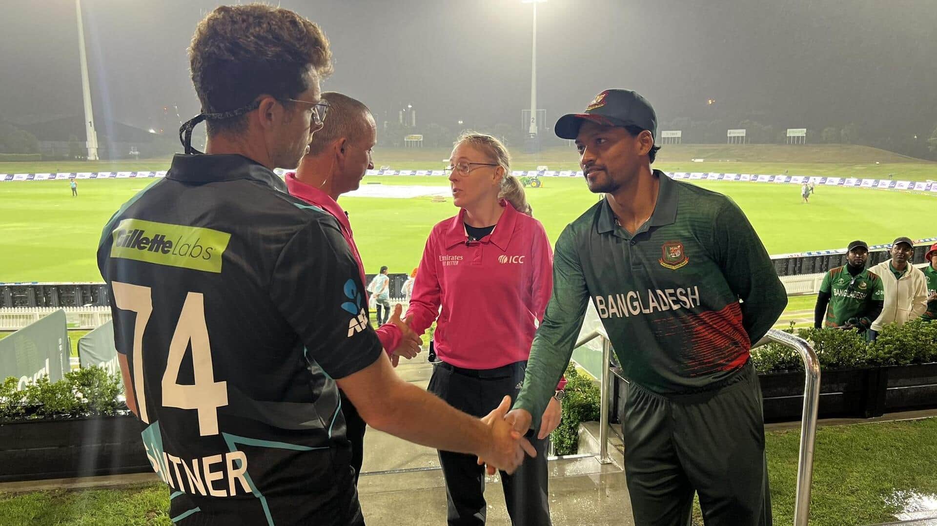 न्यूजीलैंड बनाम बांग्लादेश: बारिश के कारण रद्द हुआ दूसरा टी-20 अंतरराष्ट्रीय, रविवार को होगा आखिरी मुकाबला