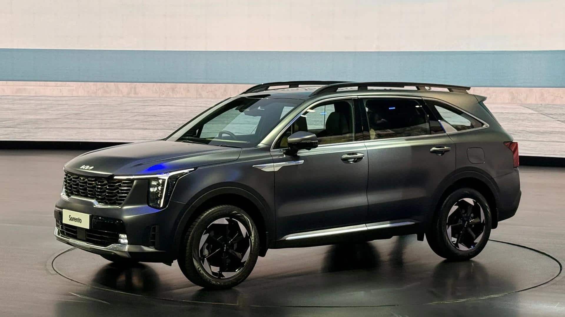 किआ की नई 3-रो SUV सोरेंटो भारत में लॉन्च, कीमत 27.99 लाख से शुरू