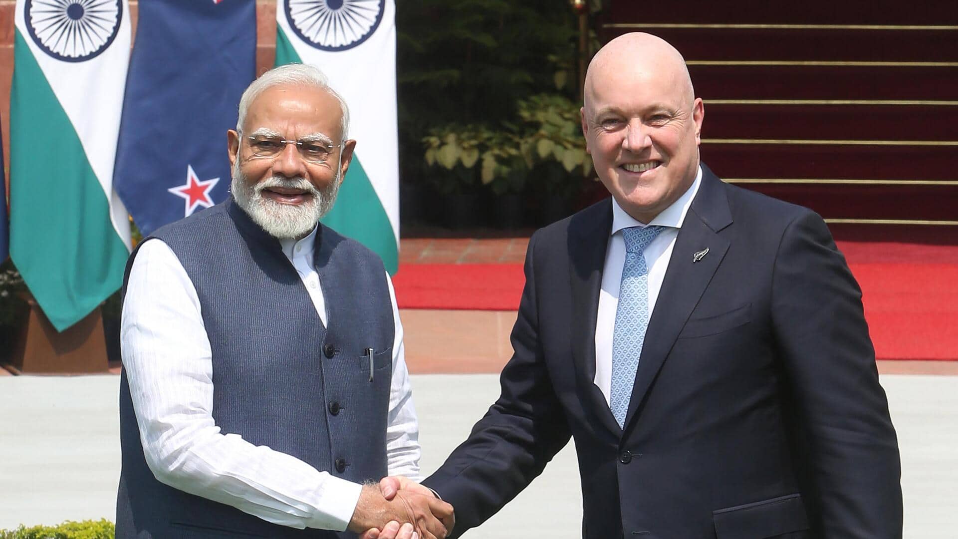 प्रधानमंत्री मोदी न्यूजीलैंड के दौरे पर जाएंगे, क्रिस्टोफर लक्सन ने की घोषणा