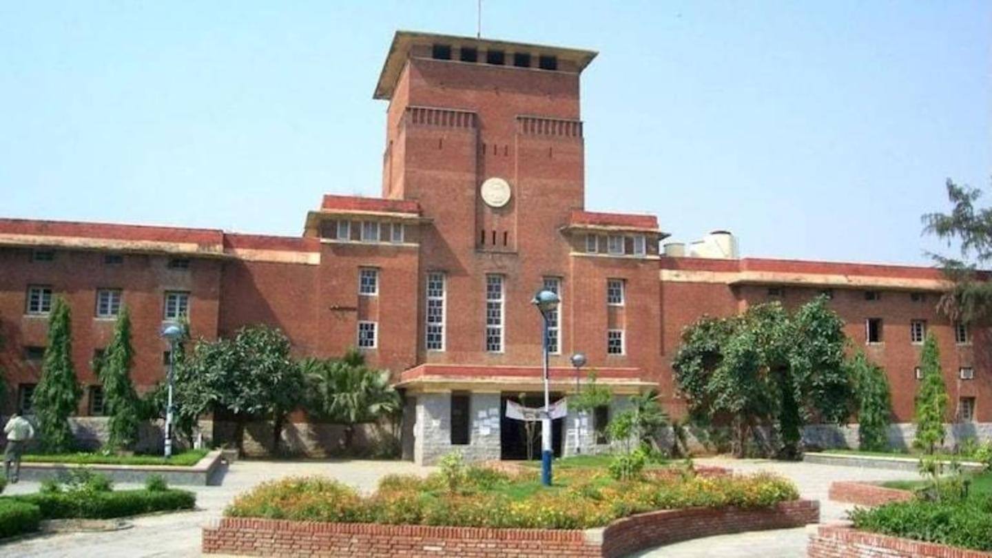 दिल्ली यूनिवर्सिटी ने स्नातक पाठ्यक्रमों में प्रवेश के लिए जारी की पहली कट-ऑफ सूची