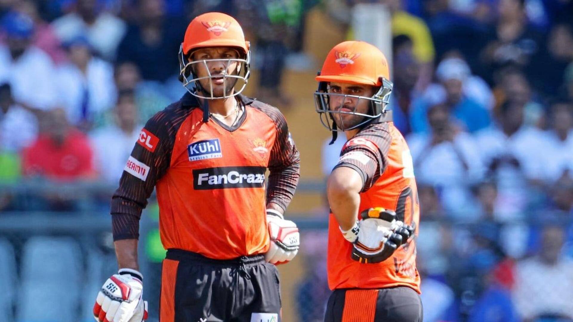 IPL 2023: SRH ने MI को दिया 201 रन का लक्ष्य, मयंक-विव्रांत की मजबूत साझेदारी 