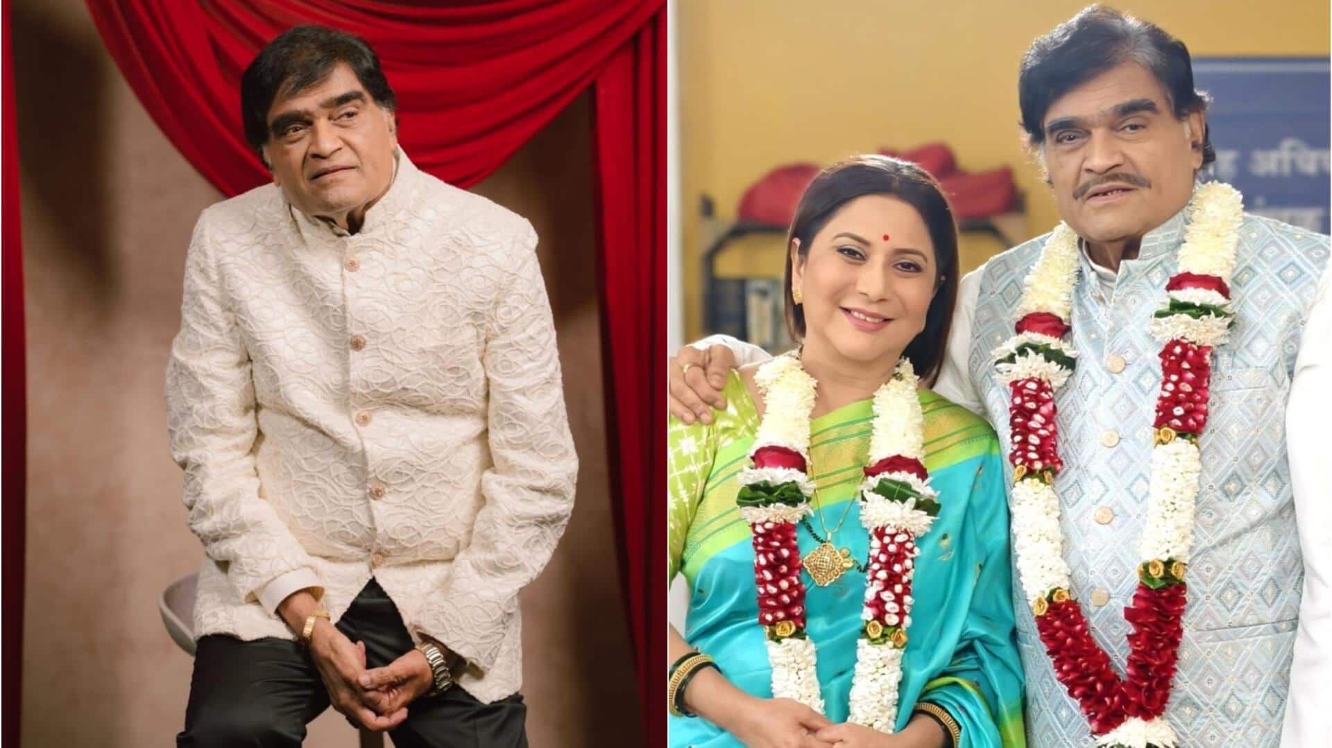 अभिनेता अशोक सराफ ने 37वीं सालगिरह पर पत्नी संग दूसरी बार रचाई शादी, देखें तस्वीर