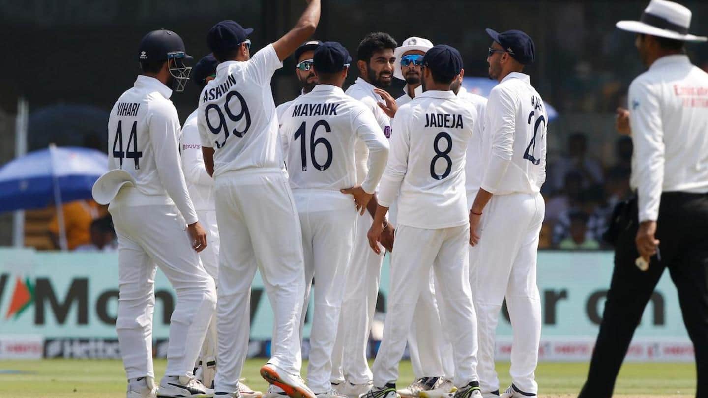 डे-नाइट टेस्ट: 109 के स्कोर पर सिमटी श्रीलंका, भारत को मिली 143 रनों की बढ़त