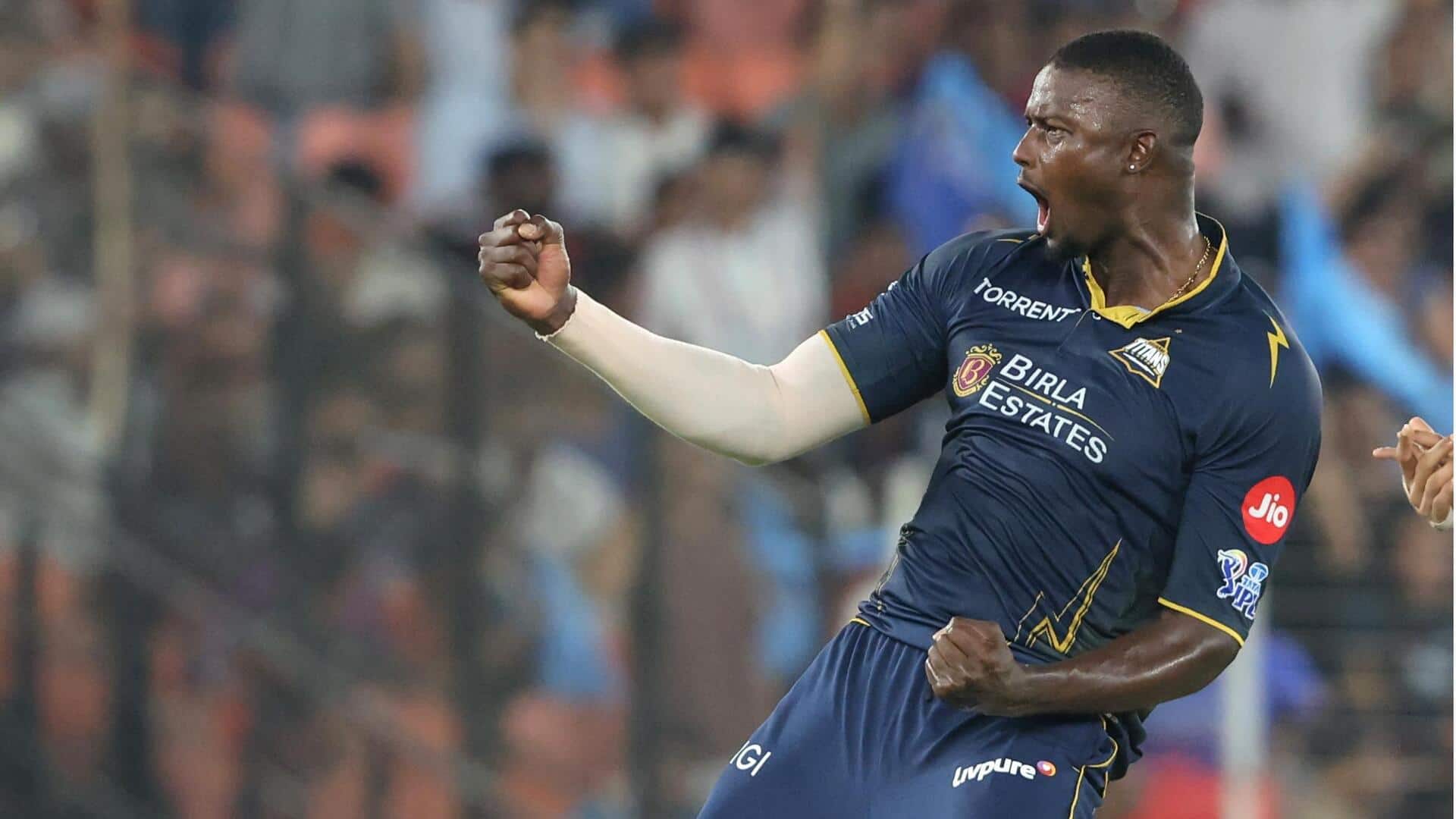 IPL 2026: GT के जेसन होल्डर बने RCB के खिलाफ मुकाबले में 'प्लेयर ऑफ द मैच'