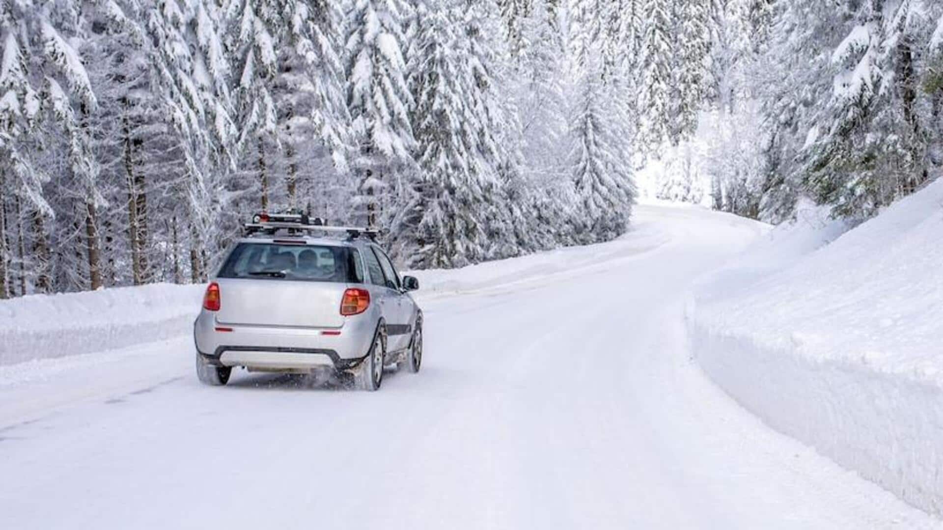 बर्फीली सड़क पर टायर की चौड़ाई कैसे प्रभावित करती है कार का प्रदर्शन? 