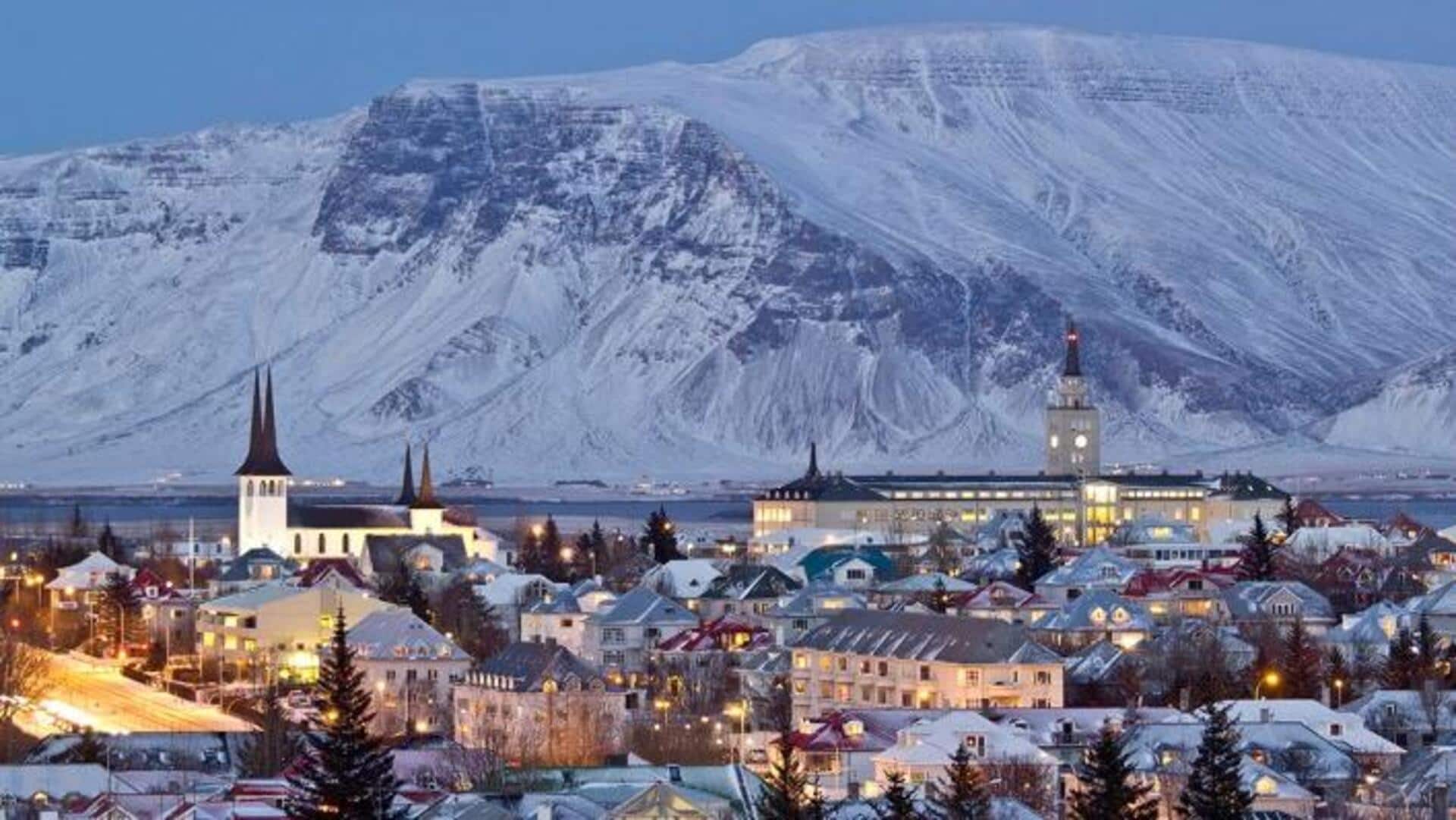 आइसलैंड की राजधानी रेक्जेविक में बर्फबारी के दौरान आजमाएं ये गतिविधियां, आएगा मजा