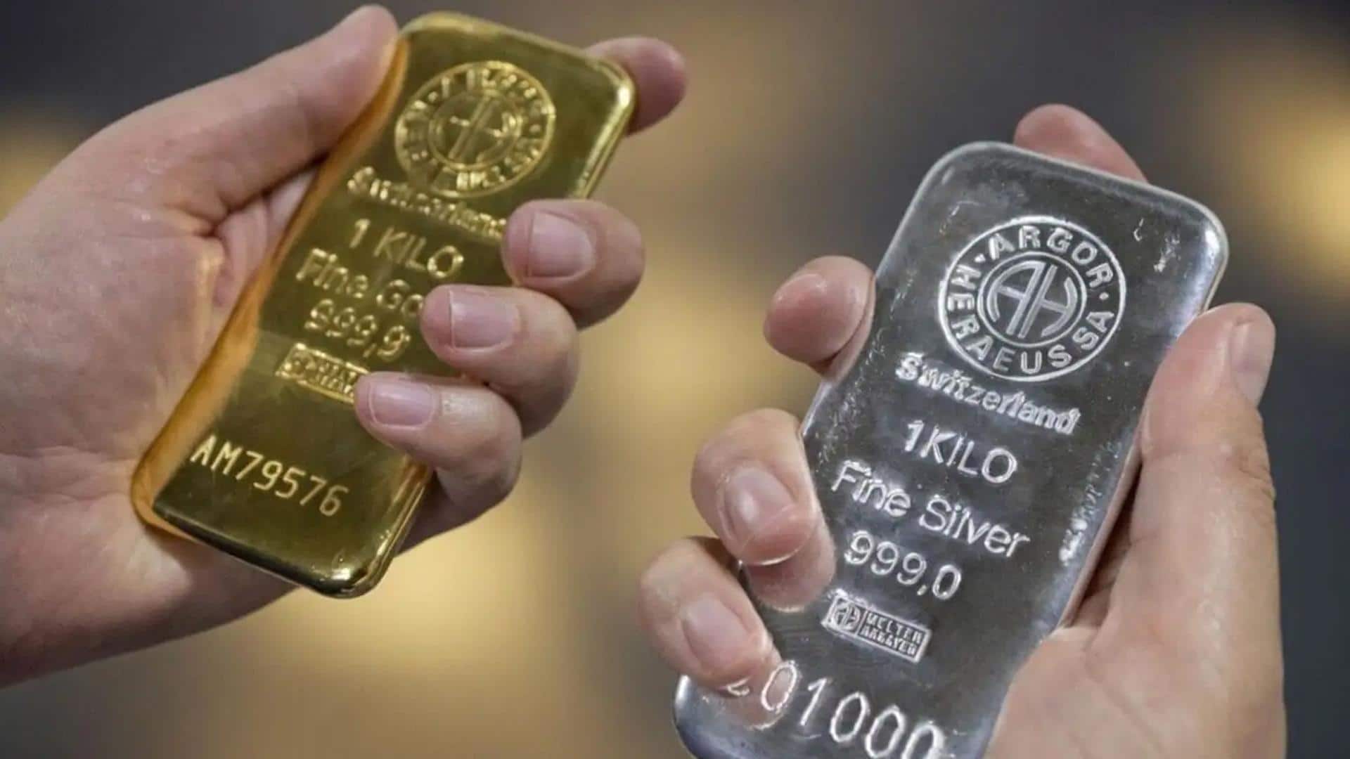 आज सोना-चांदी की कीमतों में क्यों आई 2 प्रतिशत की गिरावट?