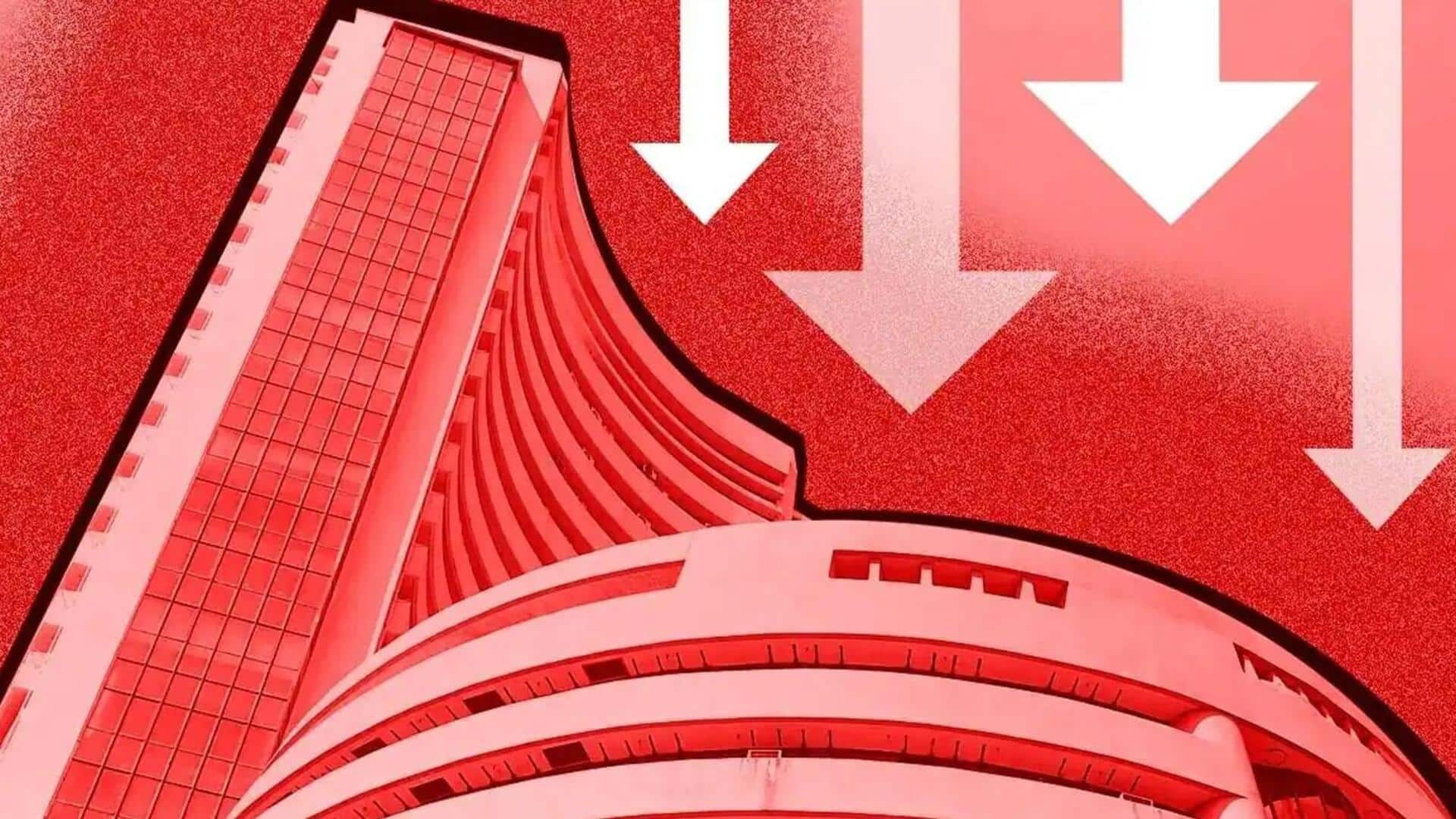 भारत-पाकिस्तान संघर्ष से शेयर बाजार में भारी गिरावट, 880 अंक टूटा सेंसेक्स भारत-पाकिस्तान संघर्ष से शेयर बाजार में भारी गिरावट, 880 अंक टूटा सेंसेक्स