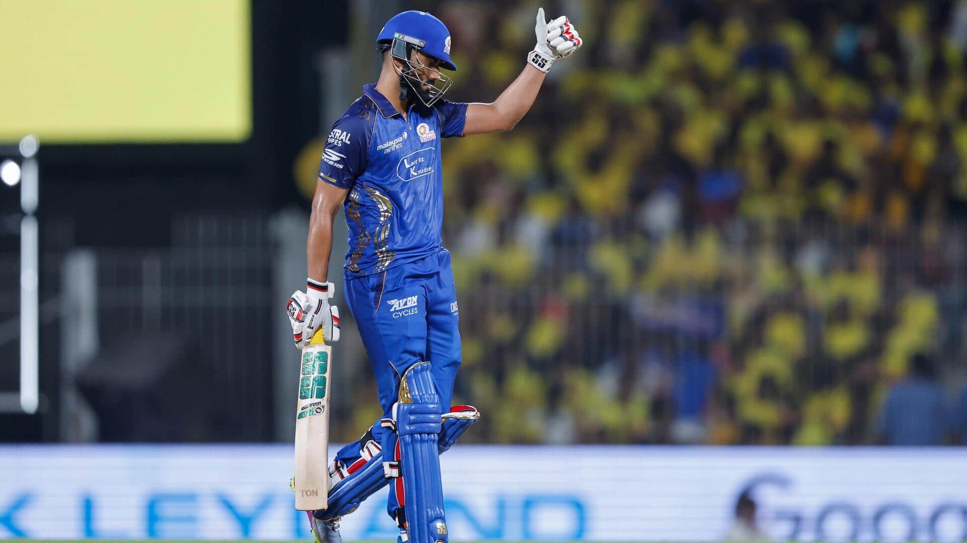 IPL 2026: नमन धीर ने CSK के खिलाफ अपना पहला अर्धशतक जड़ा, जानिए उनके आंकडे़ 