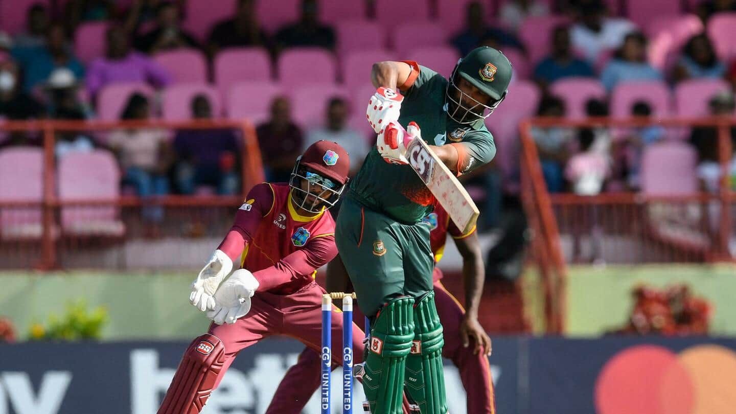 दूसरे वनडे में वेस्टइंडीज को हराकर बांग्लादेश ने सीरीज की अपने नाम, तमीम ने लगाया अर्धशतक