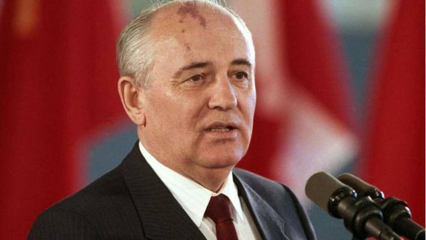 शीत युद्ध समाप्त कराने वाले सोवियत नेता मिखाइल गोर्बोचोव का निधन