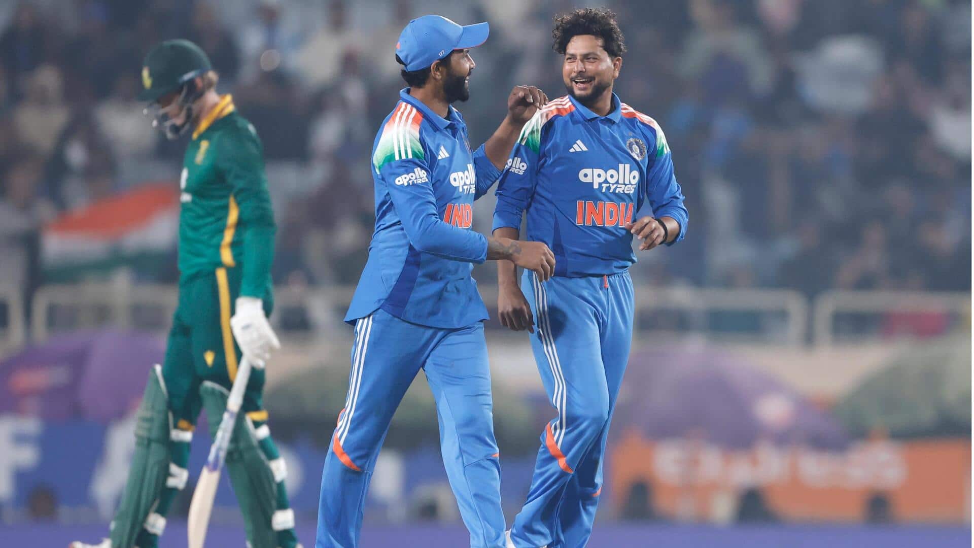 भारत बनाम दक्षिण अफ्रीका: कुलदीप यादव ने पहले वनडे में लिए 4 विकेट, हासिल की उपलब्धि