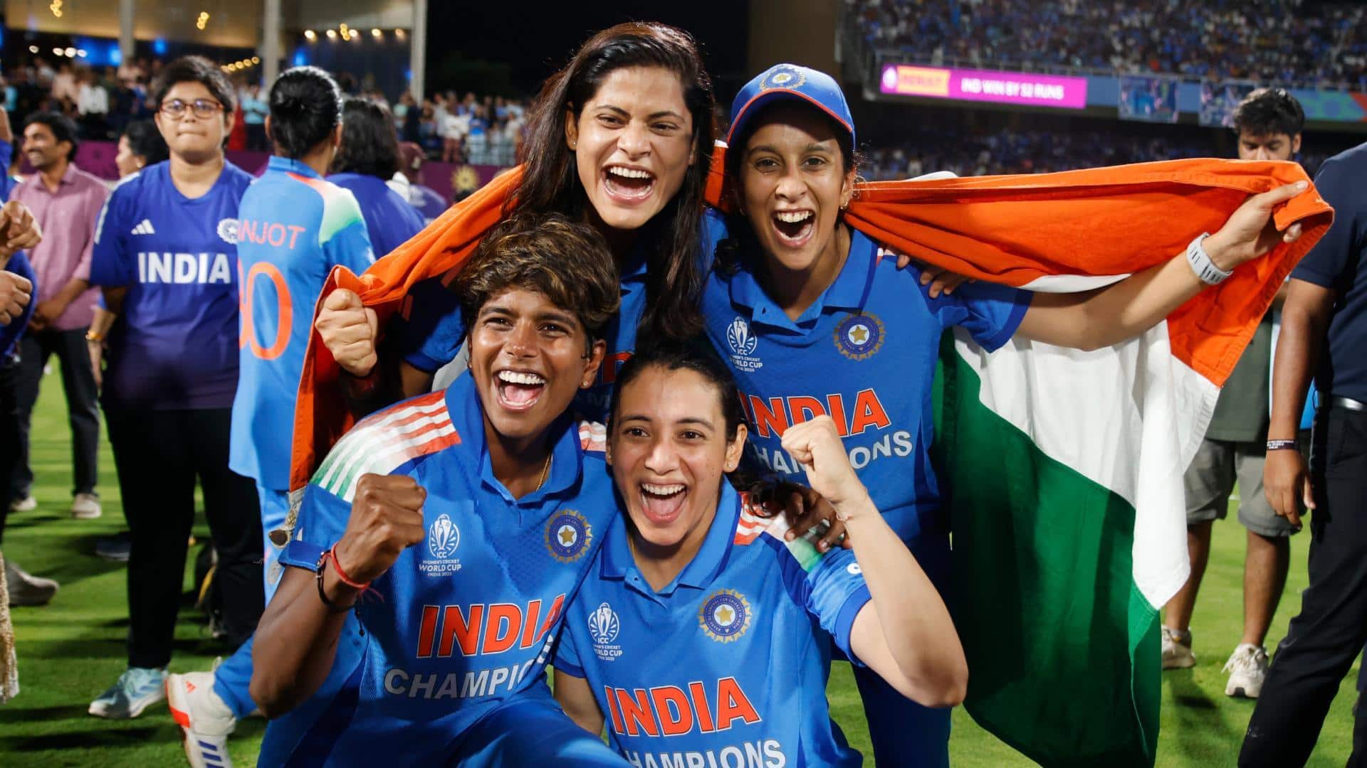 भारत बना विश्व चैंपियन, पहली बार जीता महिला वनडे विश्व कप का खिताब 