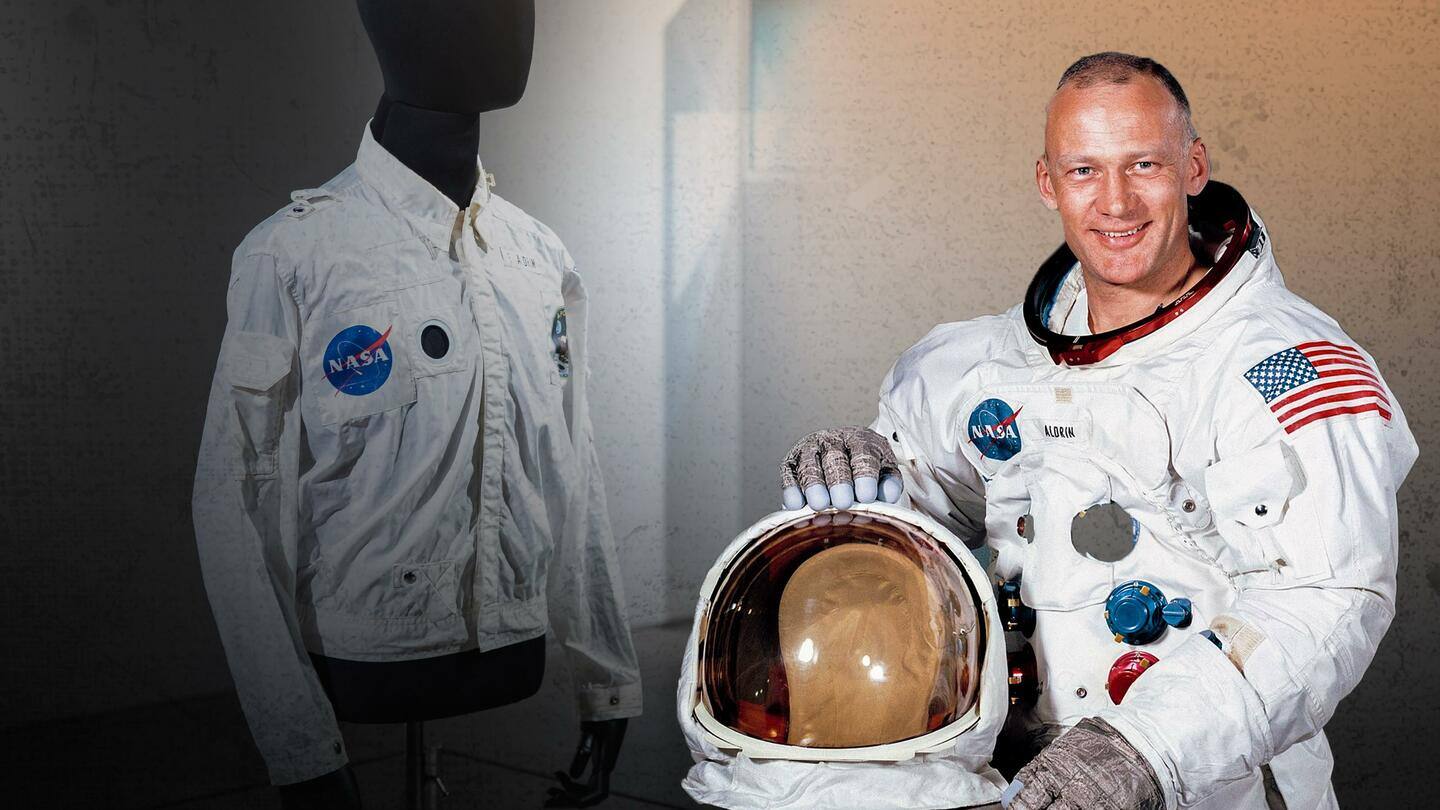 अंतरिक्ष यात्री बज आल्ड्रिन के अपोलो 11 फ्लाइट जैकेट की नीलामी, 22.3 करोड़ रुपये में बिका