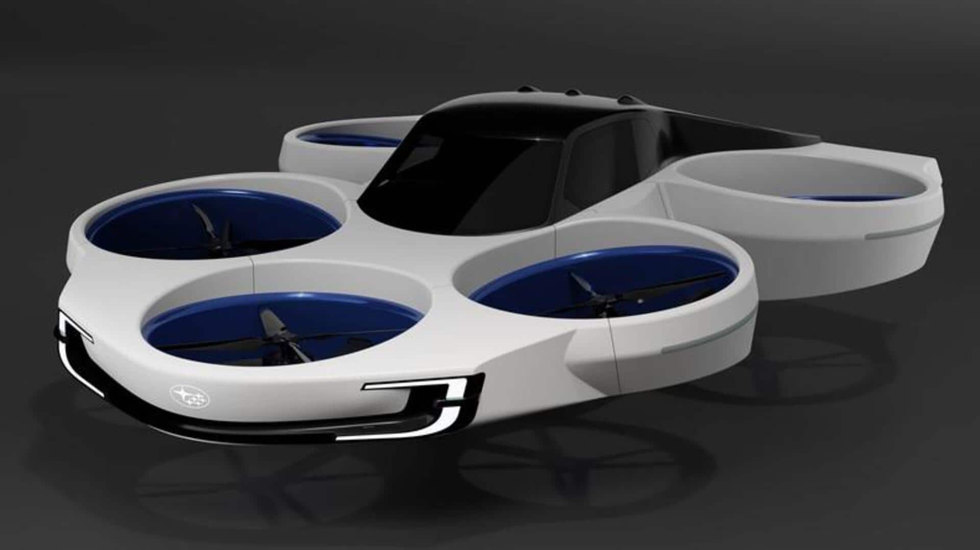 सुबारू ने प्रदर्शित की फ्लाइंग कार, आगामी इलेक्ट्रिक कारों के डिजाइन की भी दिखाई झलक 