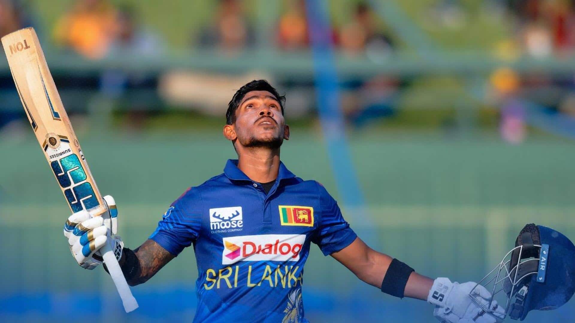 श्रीलंका बनाम अफगानिस्तान, तीसरा वनडे: पथुम निसांका ने जड़ा सीरीज का दूसरा शतक, जानिए उनके आंकड़े