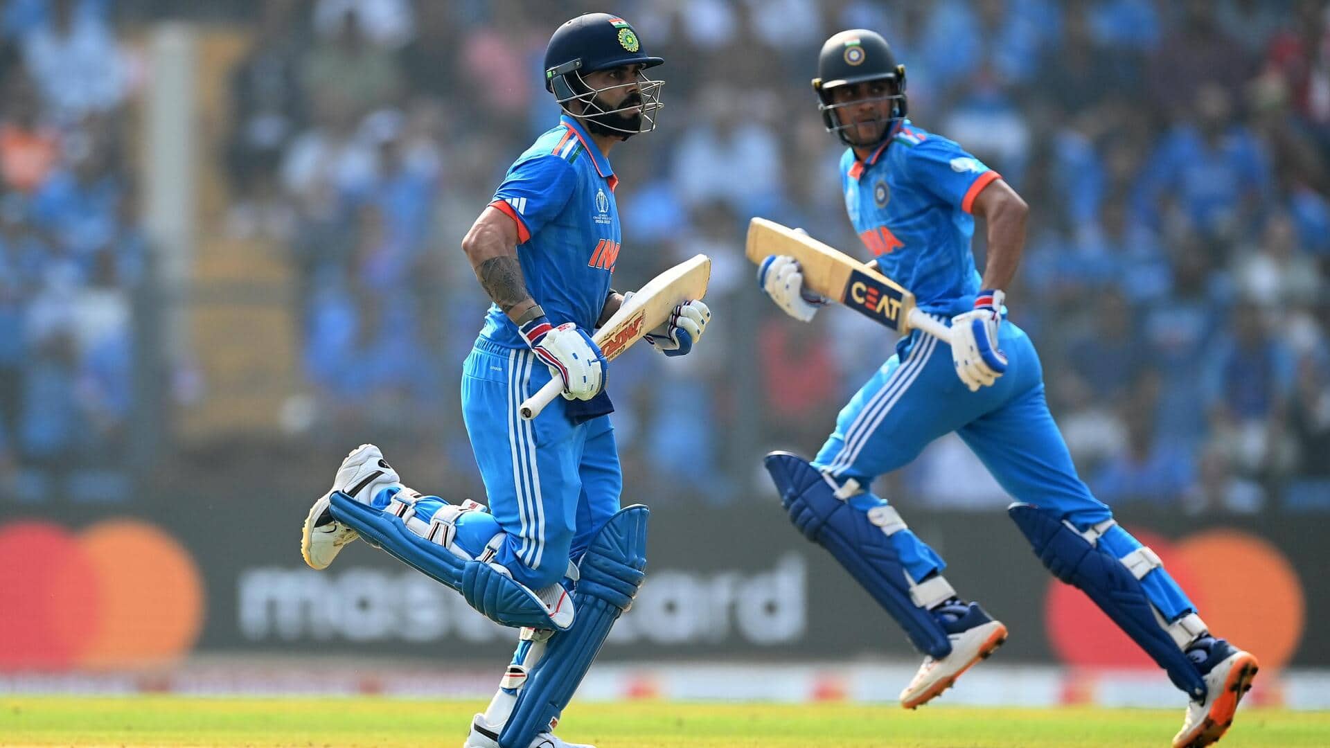 भारत ने विश्व कप में बनाया अपना चौथा सर्वोच्च स्कोर, श्रीलंका को दिया 358 का लक्ष्य
