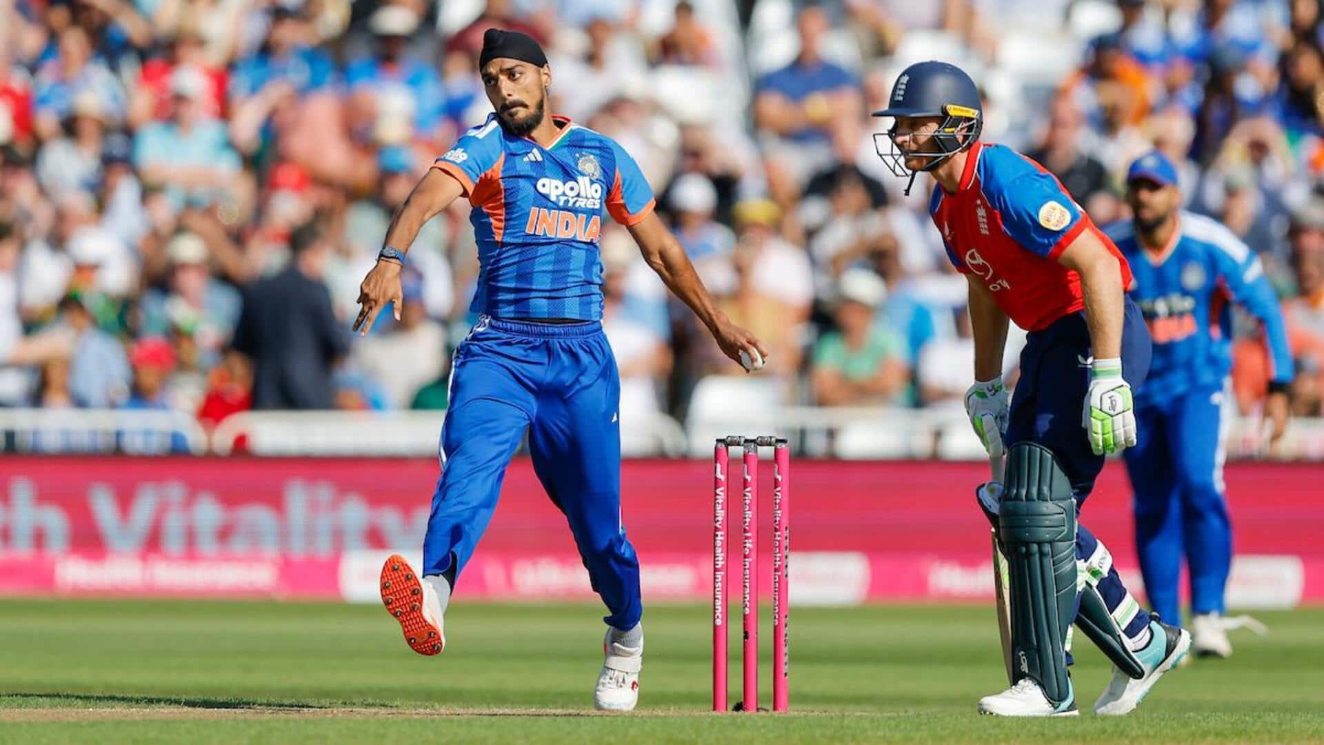 इंग्लैंड के खिलाफ तीसरे टी-20 में भारत को रनों के लिहाज से मिली सबसे बड़ी हार