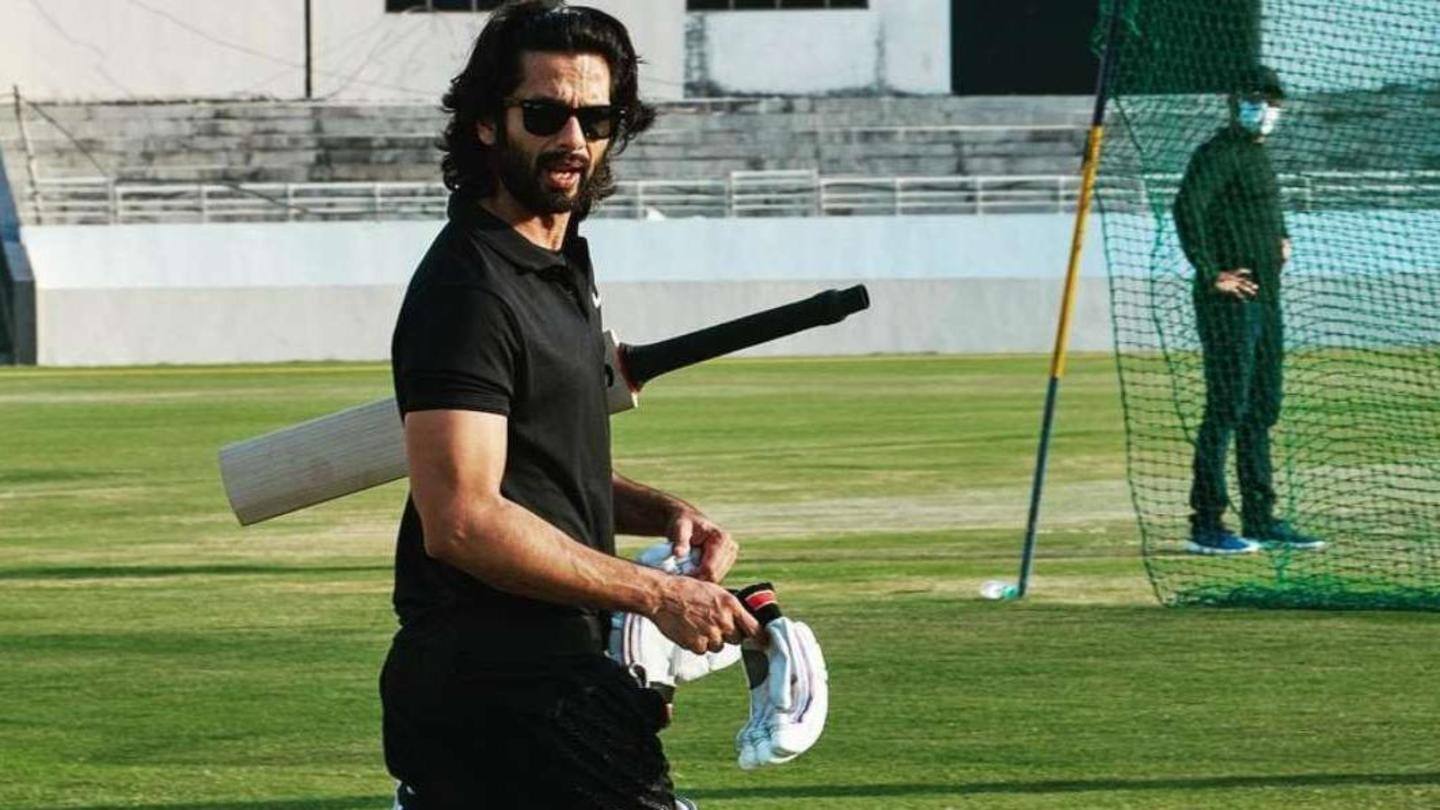 'जर्सी' में क्रिकेटर बने हैं शाहिद 'जर्सी' में क्रिकेटर बने हैं शाहिद