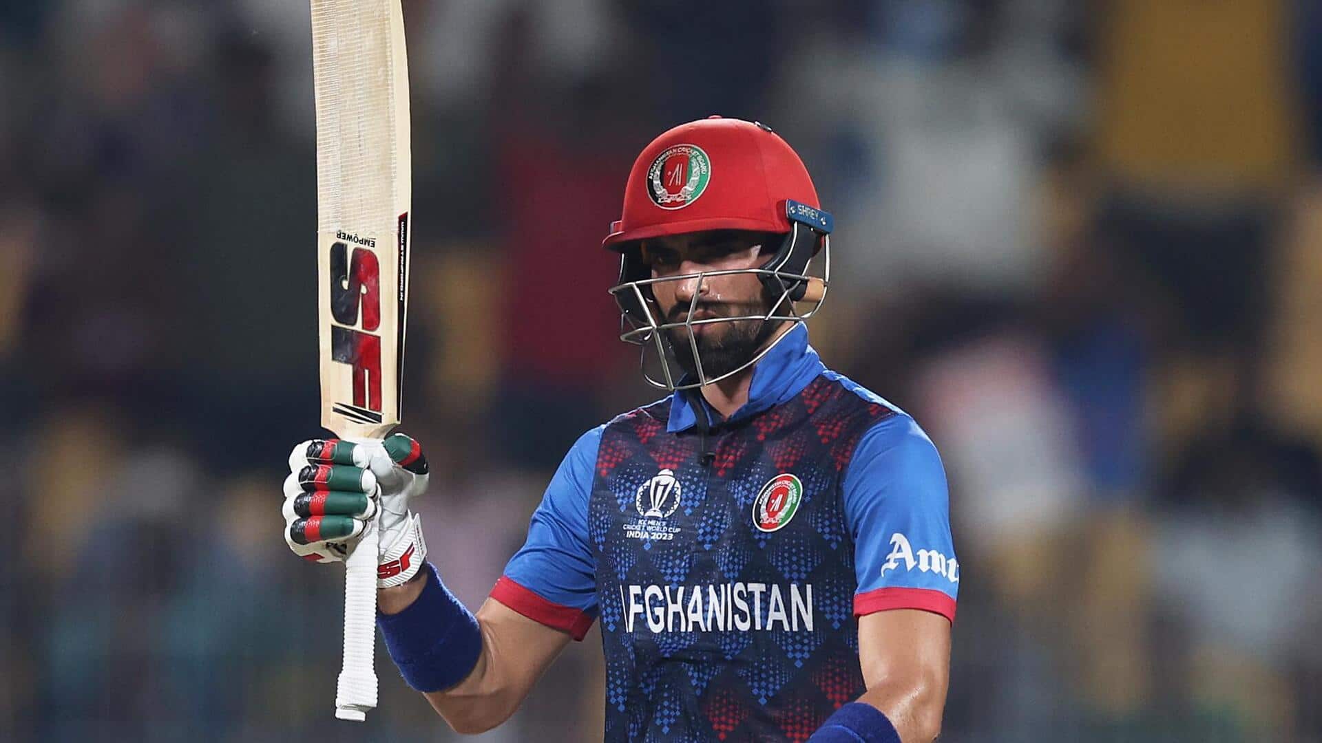 अफगानिस्तान बनाम पाकिस्तान: इब्राहिम जादरान ने खेली वनडे विश्व कप की अपनी सर्वश्रेष्ठ पारी, जानिए आंकड़े 