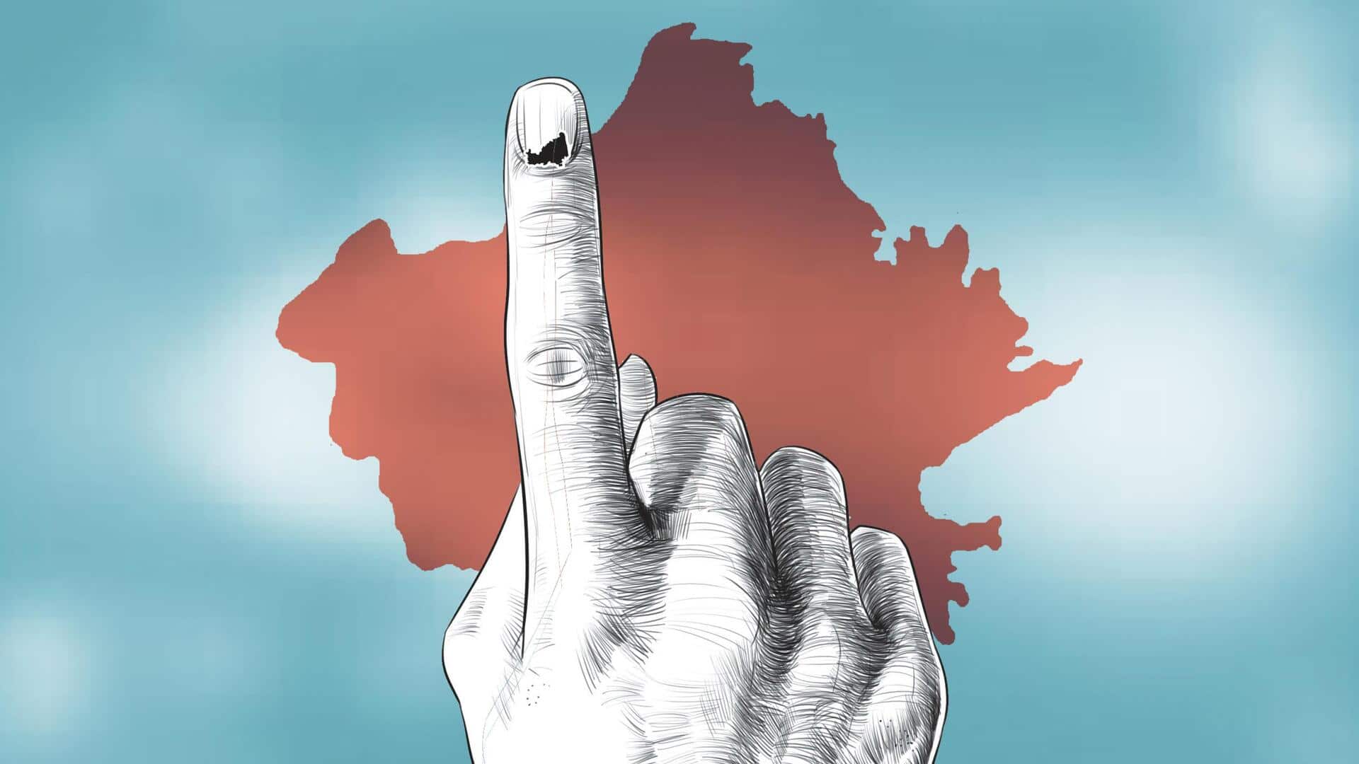 राजस्थान में विधानसभा चुनाव के लिए वोटिंग जारी, 3 बजे तक 55.63 प्रतिशत मतदान