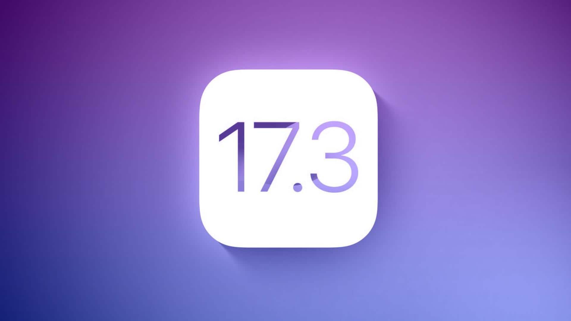 ऐपल इन फीचर्स के साथ इस महीने रोल आउट करेगी iOS 17.3 अपडेट