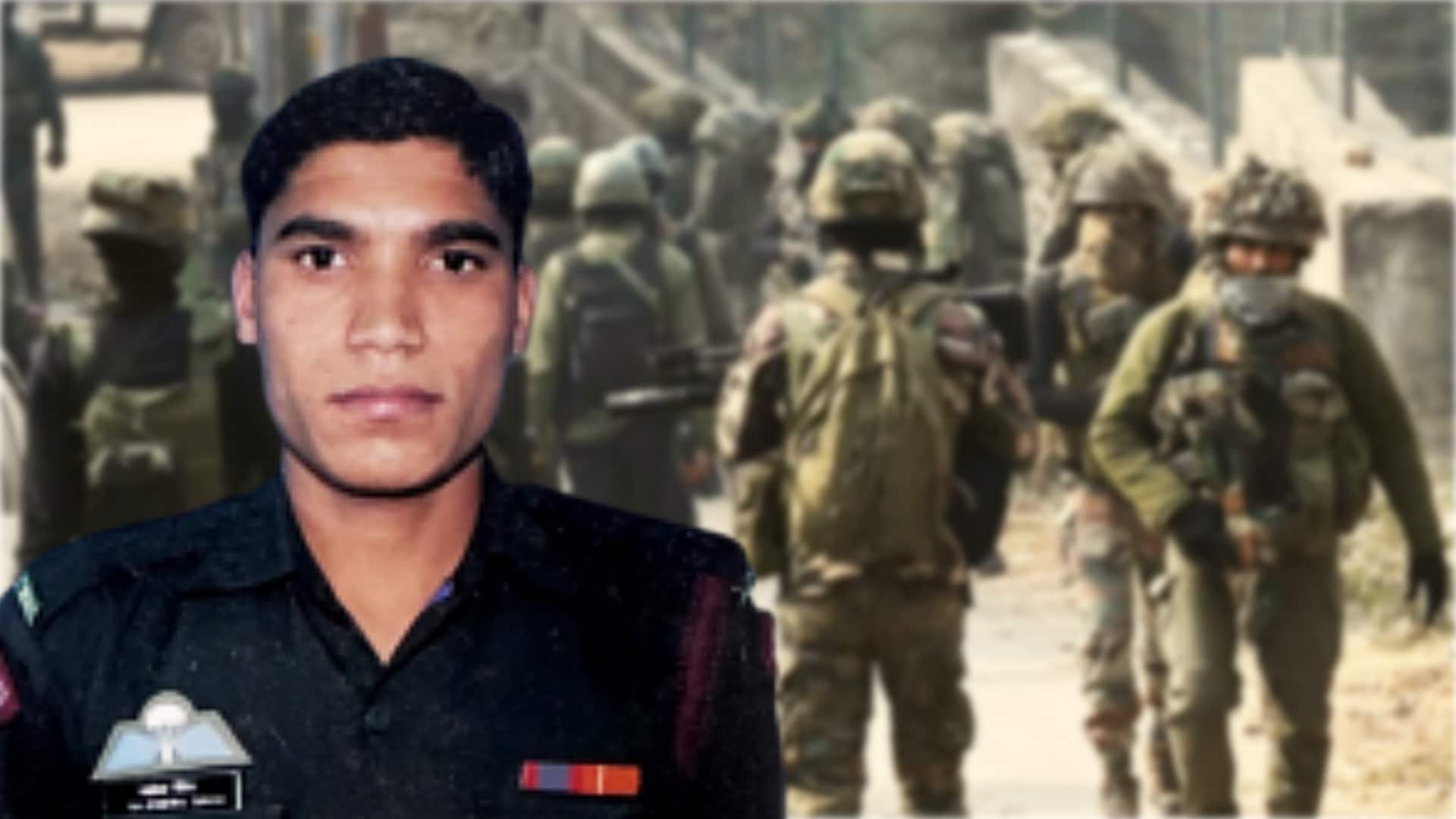 जम्मू-कश्मीर के किश्तवार में आतंकवादियों के साथ मुठभेड़ में स्पेशल फोर्स के हवलदार शहीद