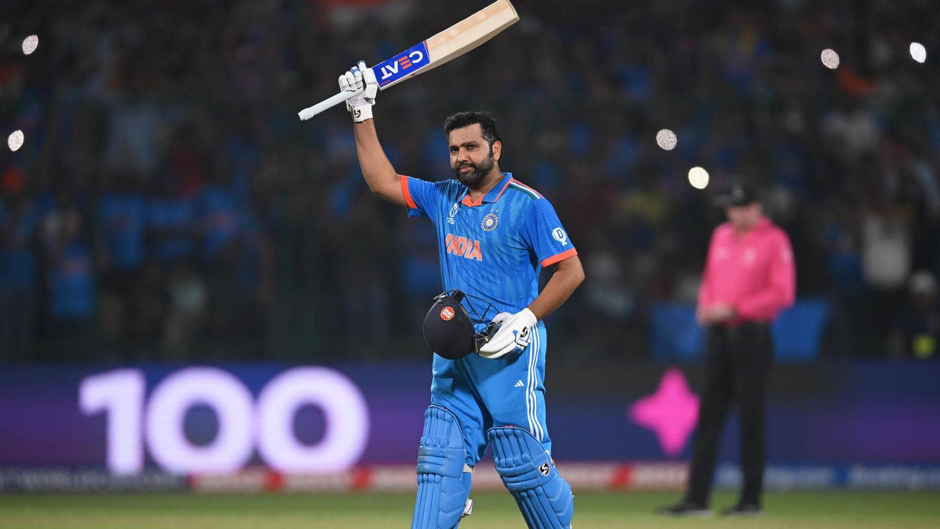 वनडे विश्व कप 2023: रोहित शर्मा की रिकॉर्डतोड़ पारी की बदौलत भारत ने अफगानिस्तान को हराया