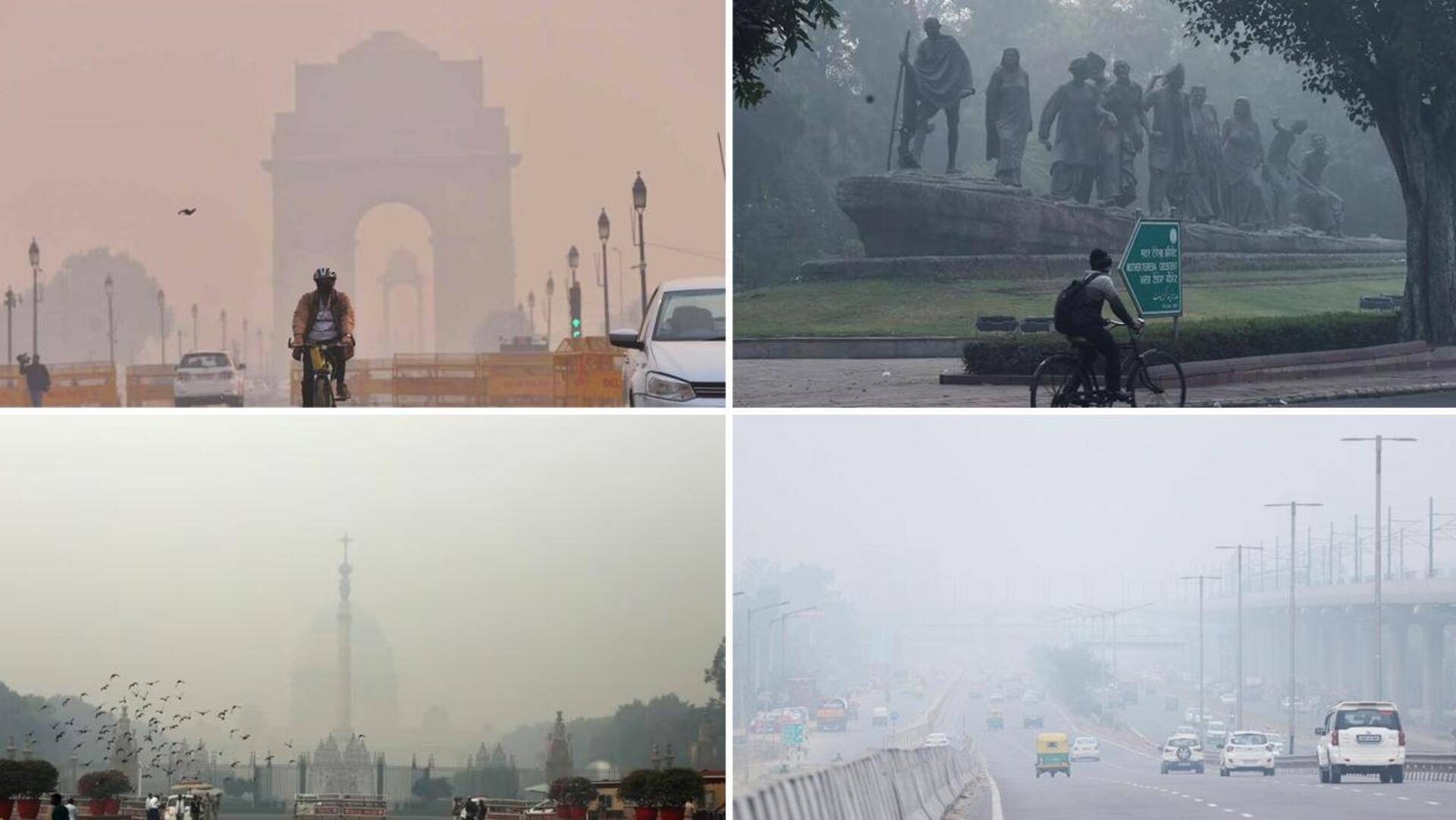 दिल्ली की हवा लगातार हो रही जहरीली, AQI 'बहुत खराब' श्रेणी में पहुंचा 