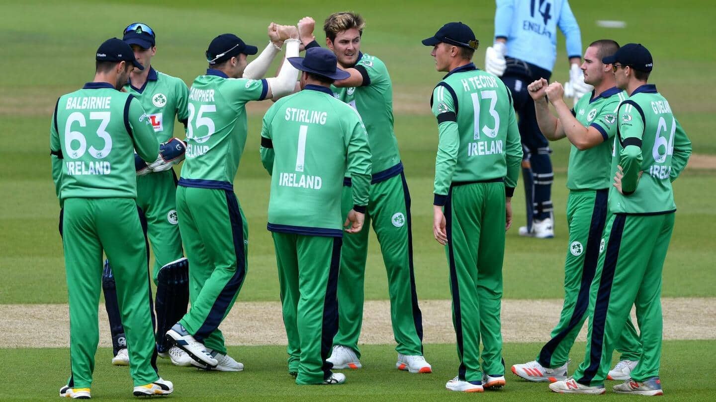 भारत के खिलाफ टी-20 सीरीज के लिए आयरलैंड की टीम का ऐलान