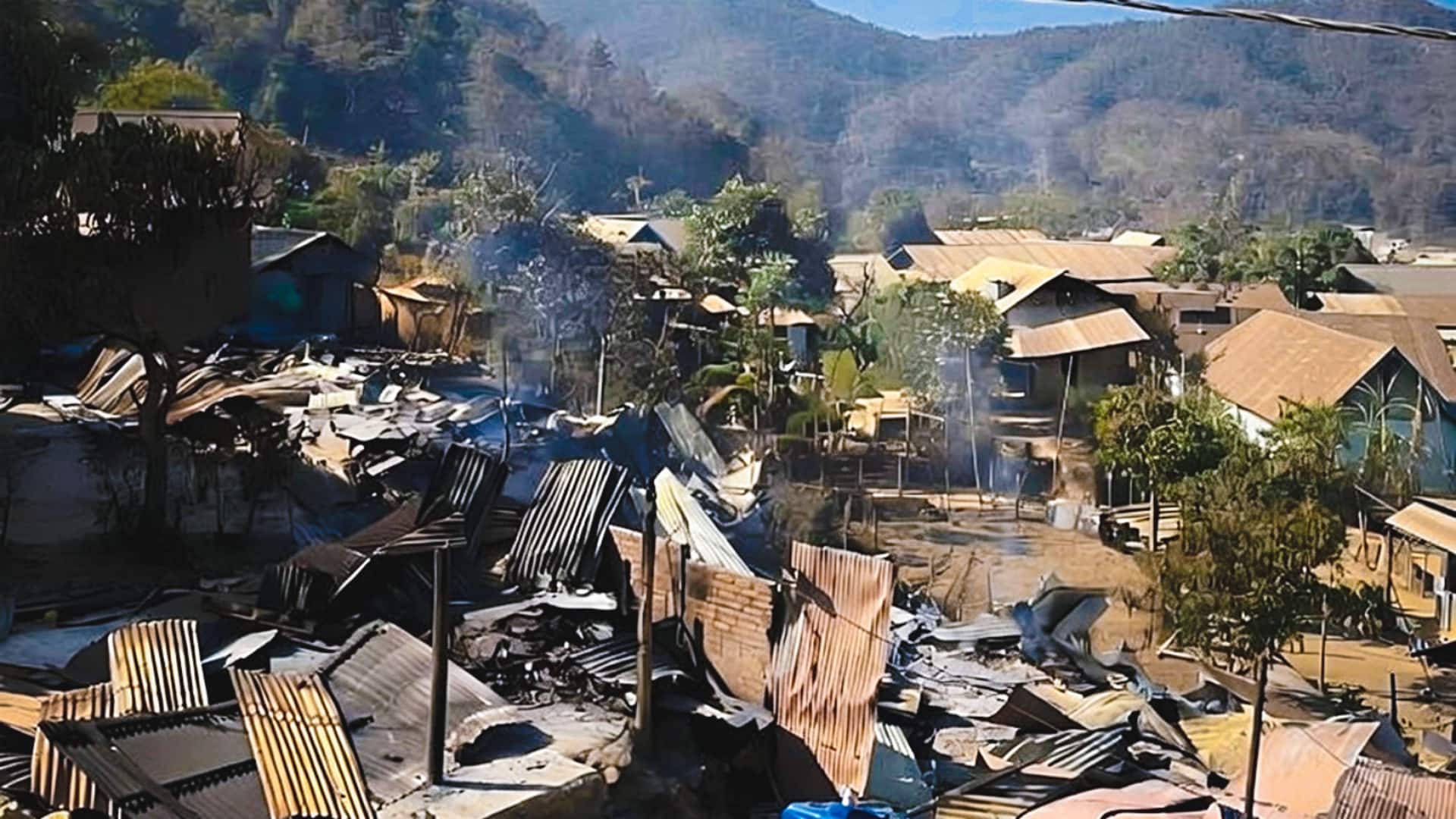 मणिपुर में फिर हिंसा: उखरुल में गोलीबारी के बाद घर जलाए गए, इंटरनेट पर प्रतिबंध