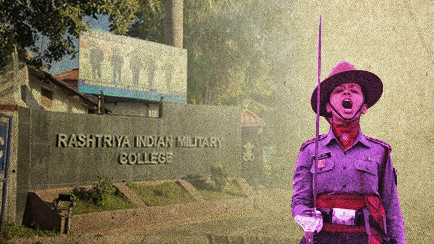 राष्ट्रीय भारतीय सैन्य कॉलेज: इतिहास में पहली बार दो लड़कियों को मिला दाखिला