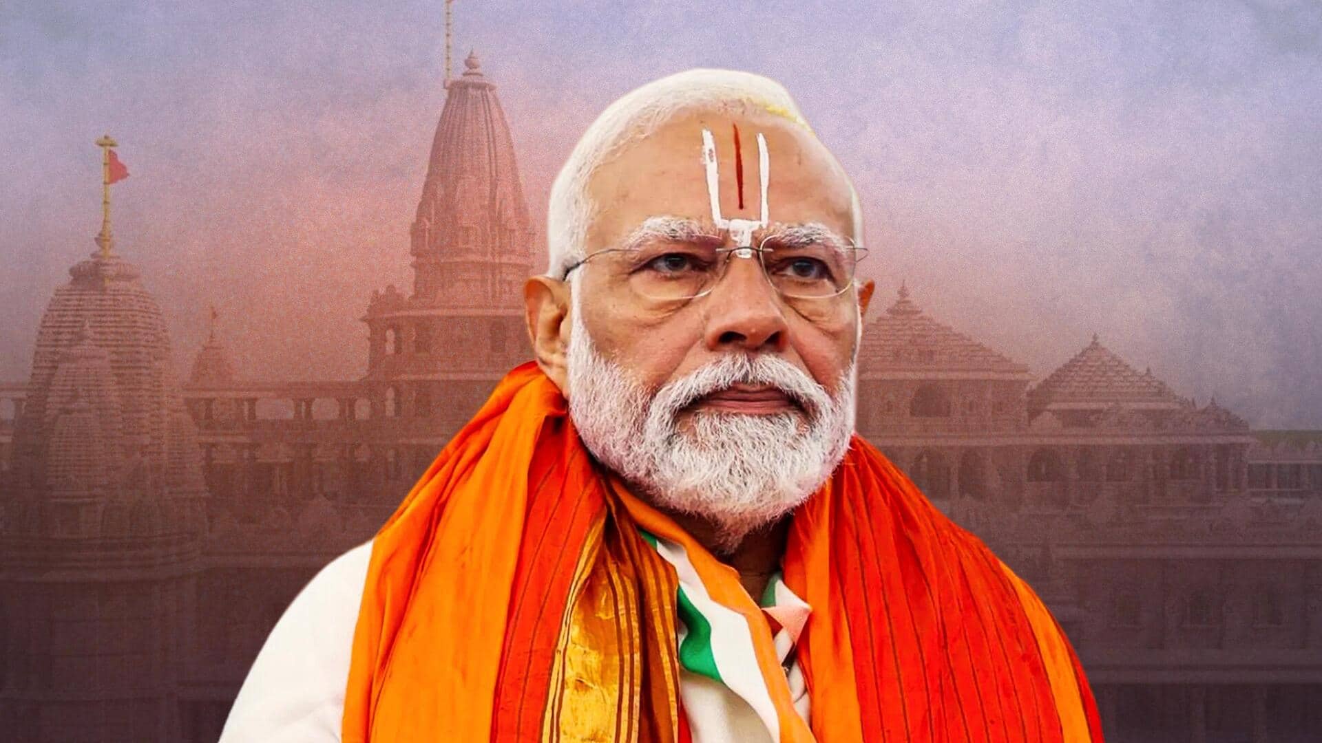 राम मंदिर की प्राण प्रतिष्ठा से पहले 11 दिवसीय उपवास में प्रधानमंत्री मोदी ने क्या-क्या किया?