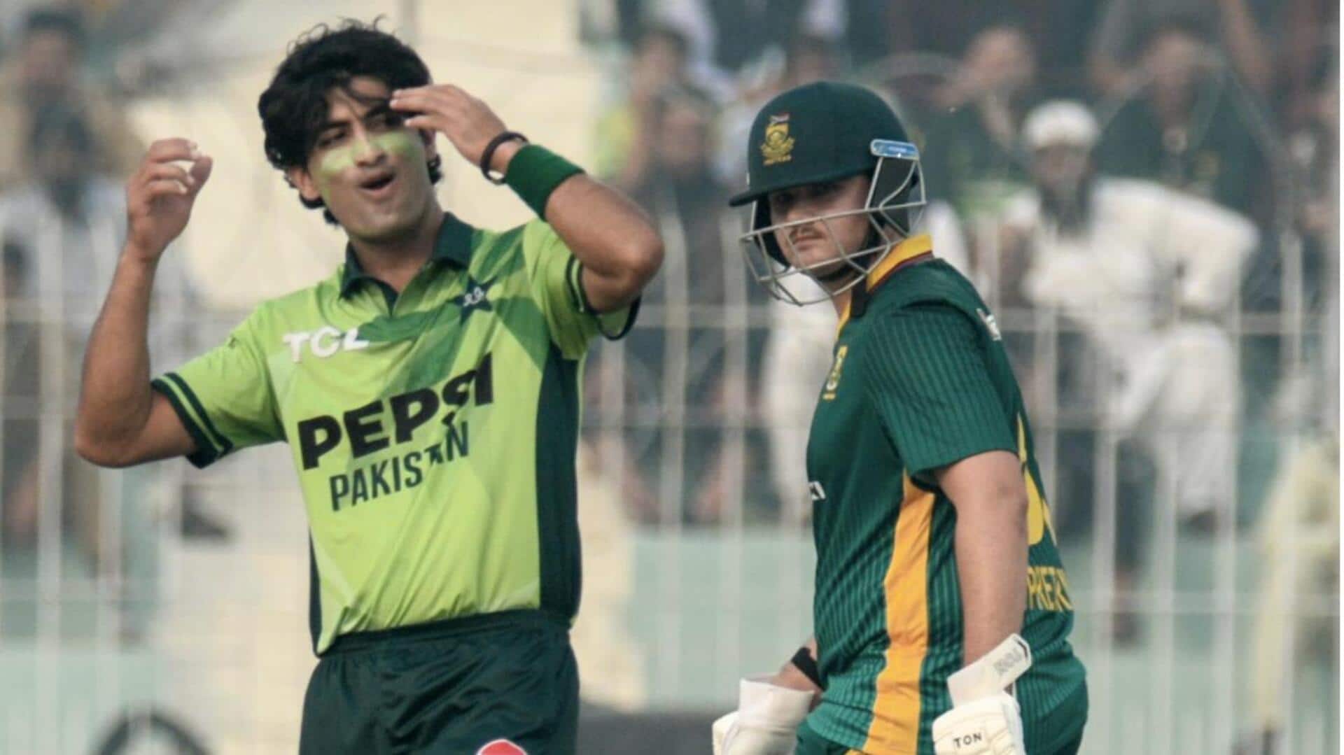 पाकिस्तान ने पहले वनडे में दक्षिण अफ्रीका को 2 विकेट से हराया, ये बने रिकॉर्ड्स 