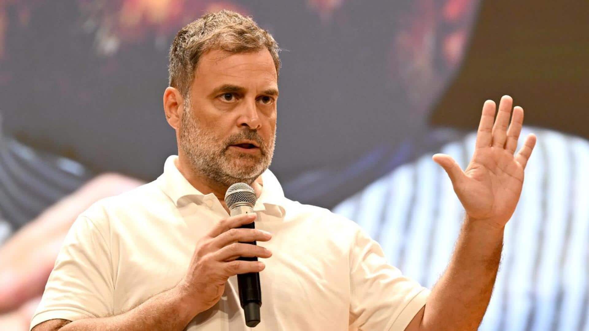 मोदी सरकार और CEC के खिलाफ विपक्ष का मार्च, राहुल बोले- लोकतंत्र बचाने हर कोई आए