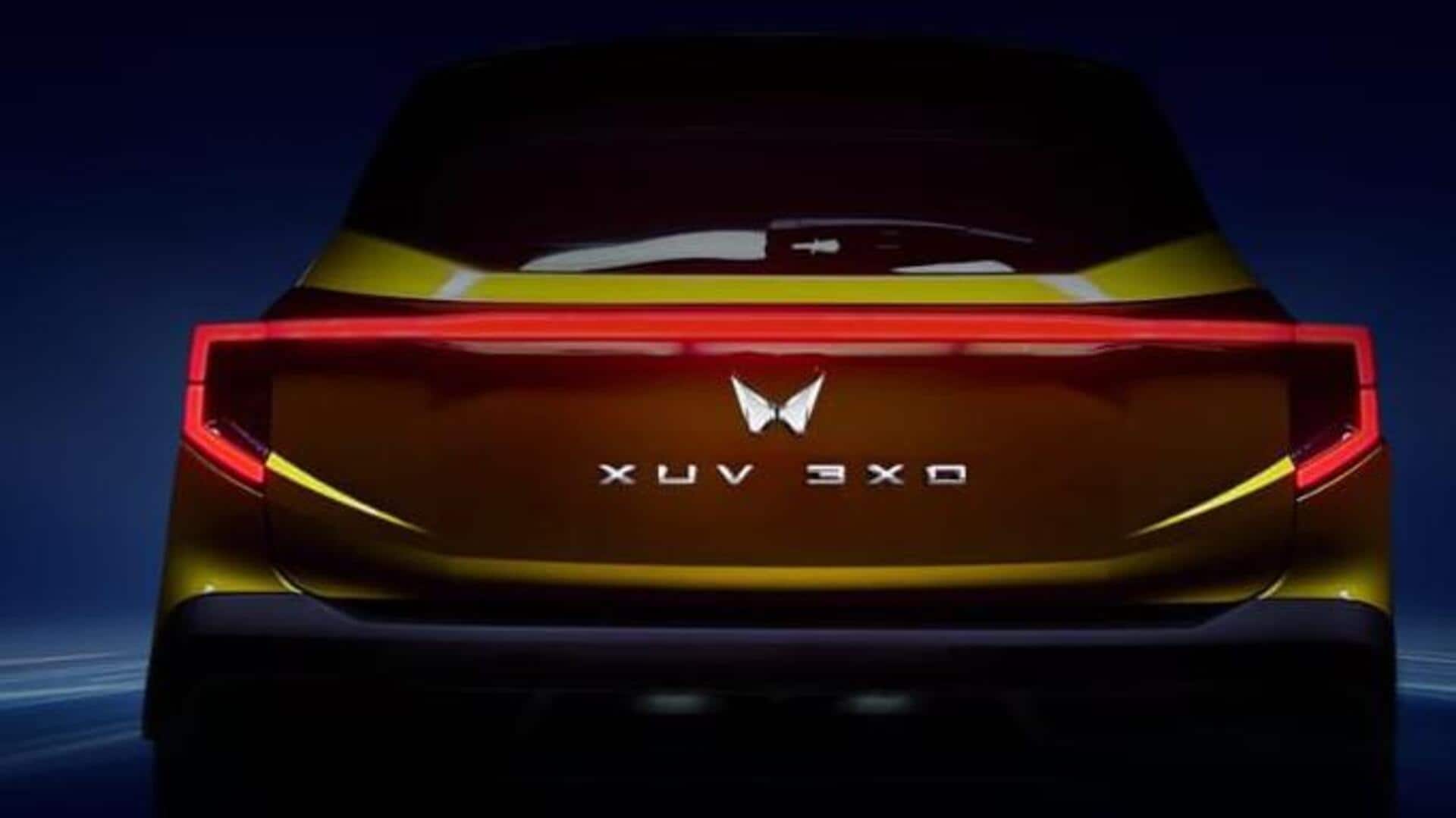 महिंद्रा XUV3XO 29 अप्रैल को होगी लॉन्च, कंपनी ने जारी किया टीजर